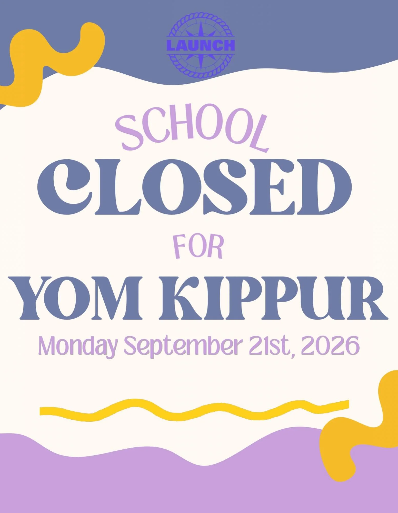 Launch High School permanecerá cerrada con motivo de Yom Kipur. ¡Volveremos a abrir el martes 22 de septiembre! 

Launch High School permanecerá cerrada con motivo de Yom Kipur. ¡Nos vemos el martes 22 de septiembre!
