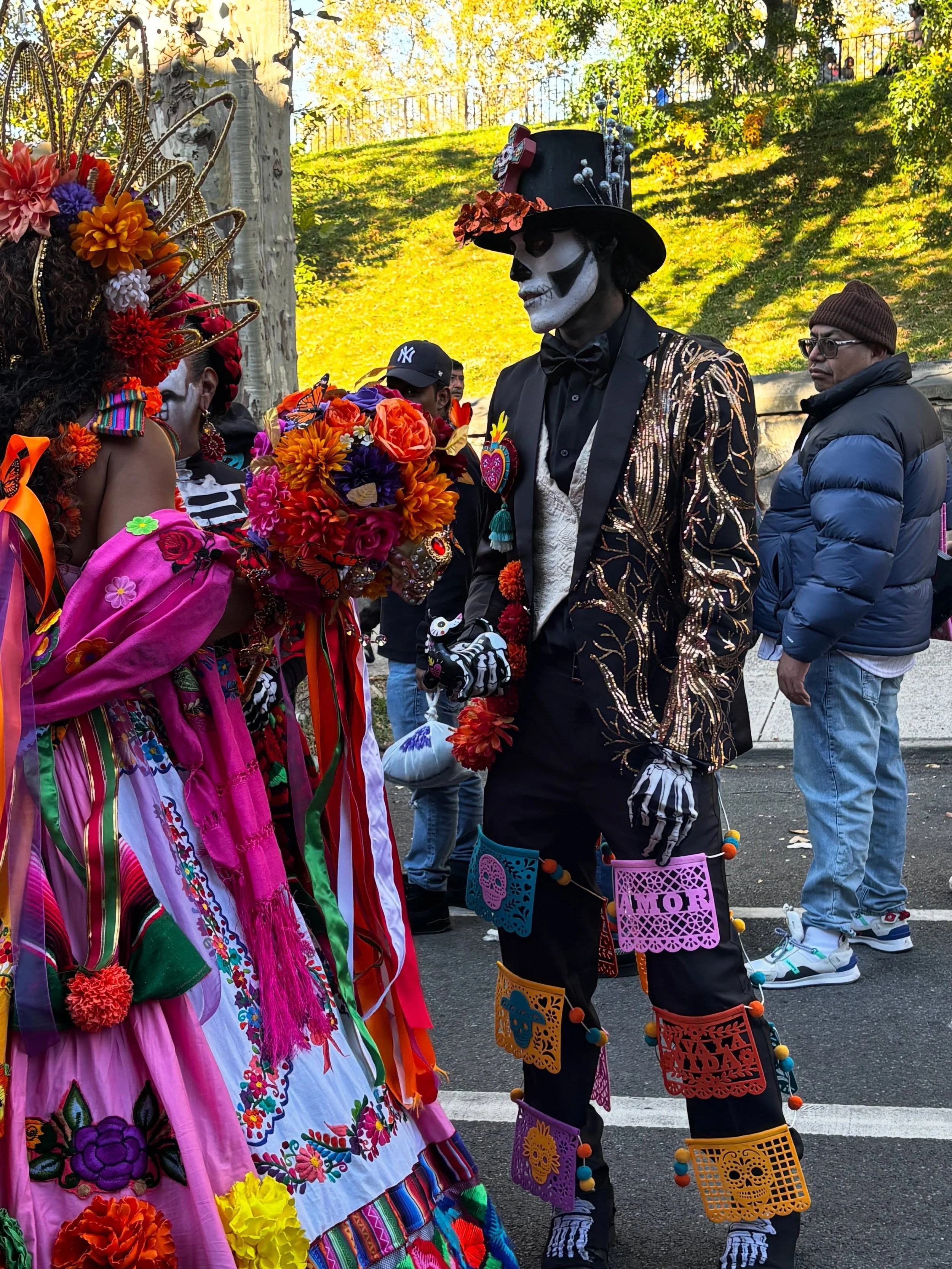 October 25th was Day of the Dead, and we were invited by Las Catrinas New York ( @catrinasnyc.2026 ) to join them in their Day of the Dead parade!

We are grateful for the opportunity to participate in this beautiful tradition with our community🧡

?