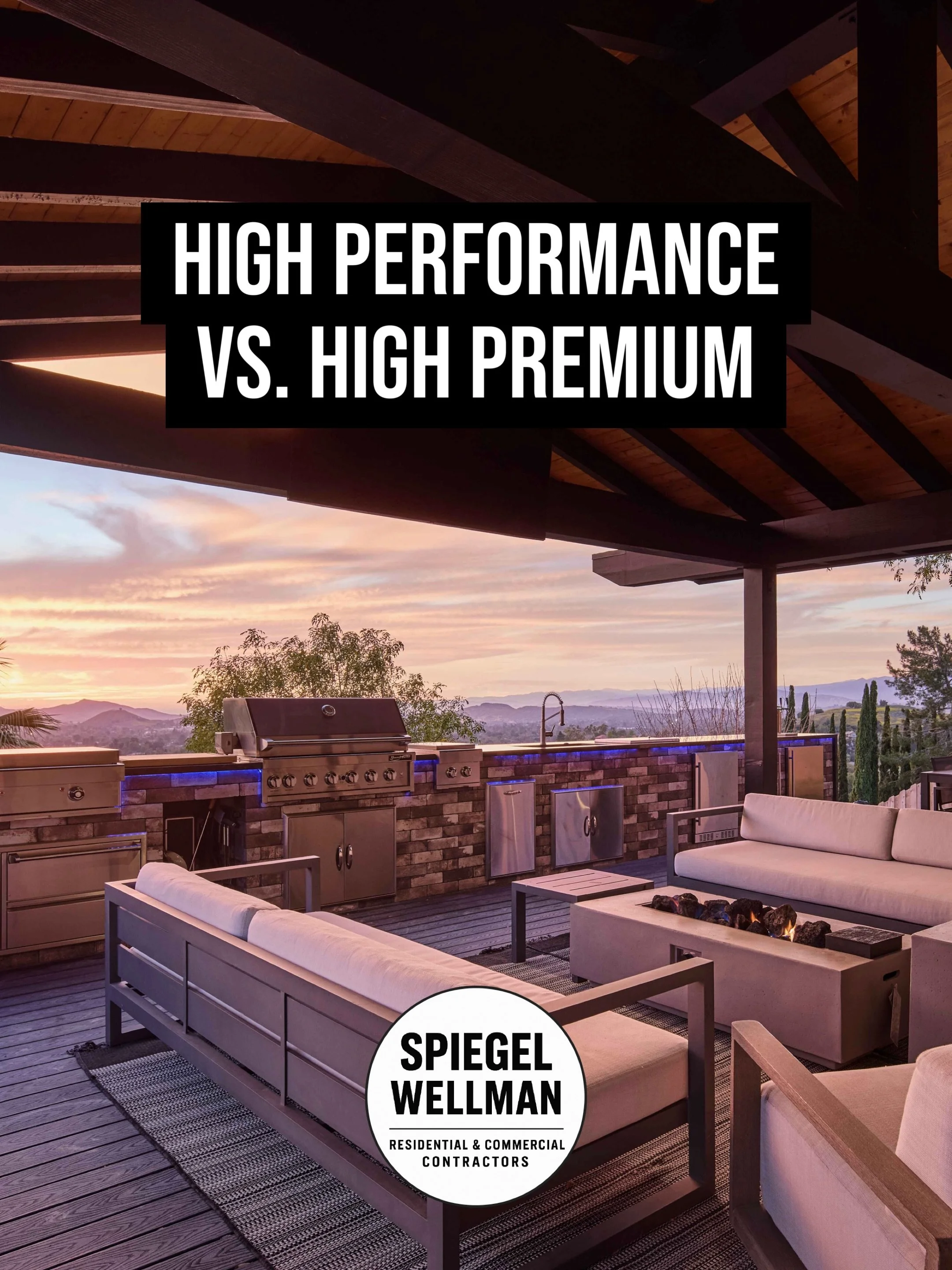 There is a common misconception that luxury construction requires over-specifying every single product.  At Spiegel Wellman, we approach budgeting with a value-engineering mindset. 

With over four decades of regional experience, we know *exactly whe