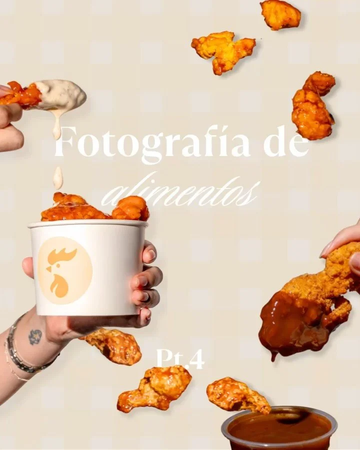 Algo de nuestra &uacute;ltima sesi&oacute;n de fotograf&iacute;a gastron&oacute;mica para @mirayorkfriedchicken 📸🍗

Nos enfocamos en resaltar los detalles, colores y texturas que abren el apetito.

Escr&iacute;benos y agenda tu sesi&oacute;n de fot