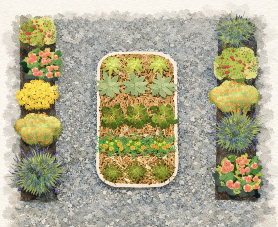 Companion Garden Design 2