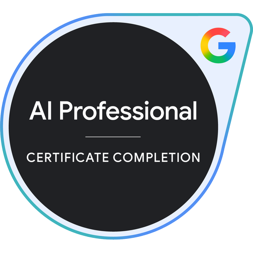 Google AI Professional Badge