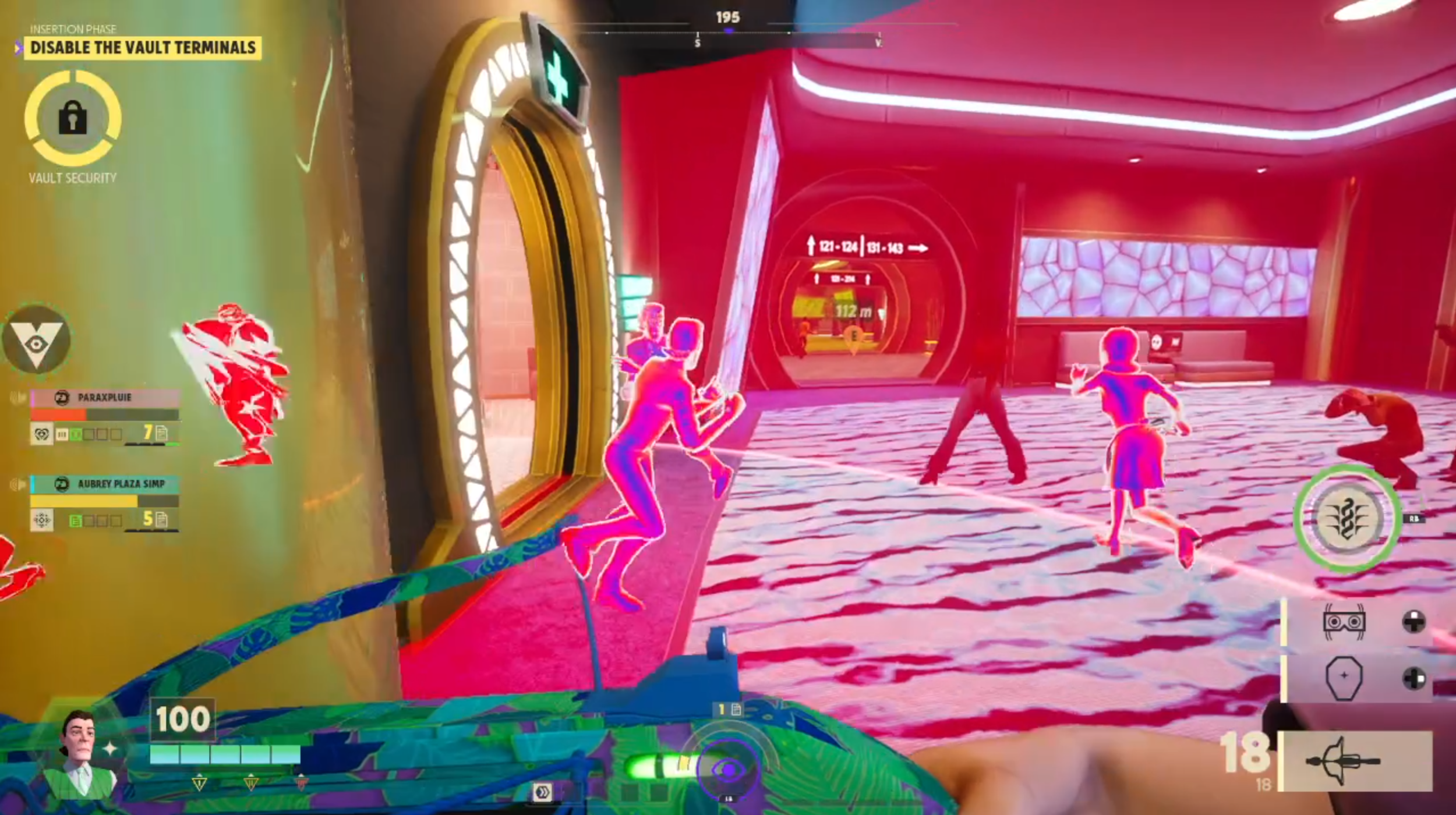 Ace's original VFX for her "Big Blind" expertise. It made the entire screen so red that you could not distinguish between enemy players and NPCs, as well as being too bright to look at in general.
