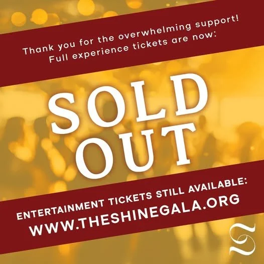 @theshinegala &amp; @kentuckianapride is just 3 weeks away, and we want to remind you that the Full Experience is SOLD OUT.  However, tickets for the Social Experience, which provides access to the entertainment only, are still available.  Admission 