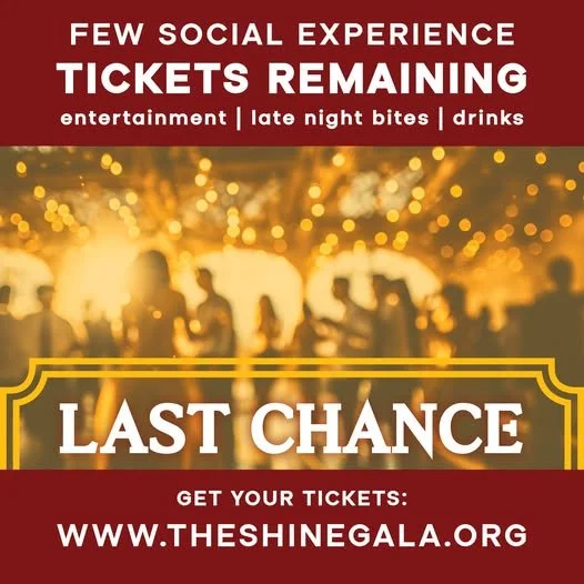 @theshinegala is just around the corner, and there are still some Social Experience tickets remaining.  Get your tickets now before it sells out https://www.tickettailor.com/events/kentuckianapride/1714846  Admission will begin at 8:00 pm, with enter