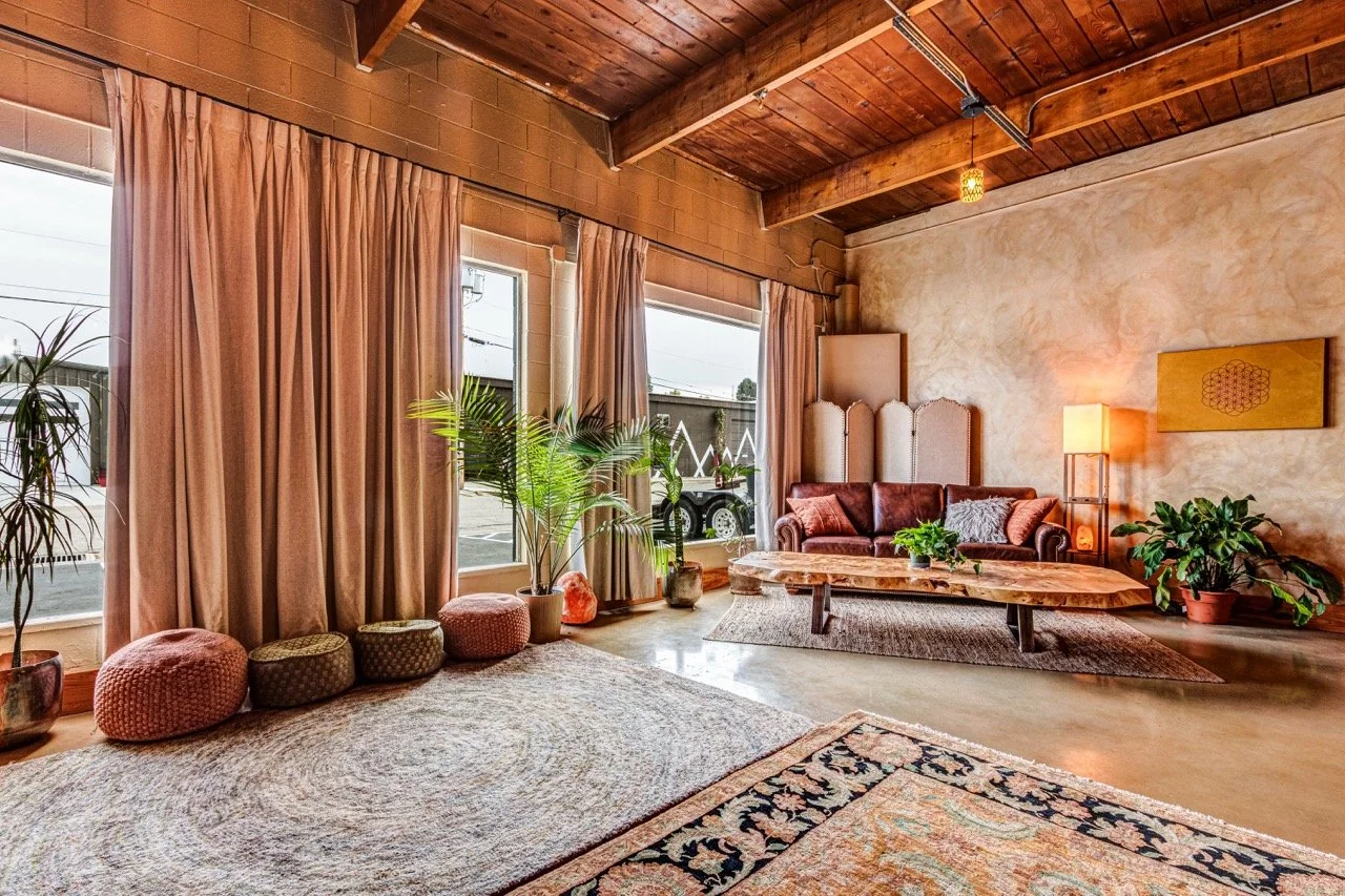 Cozy space at Studio Sacred