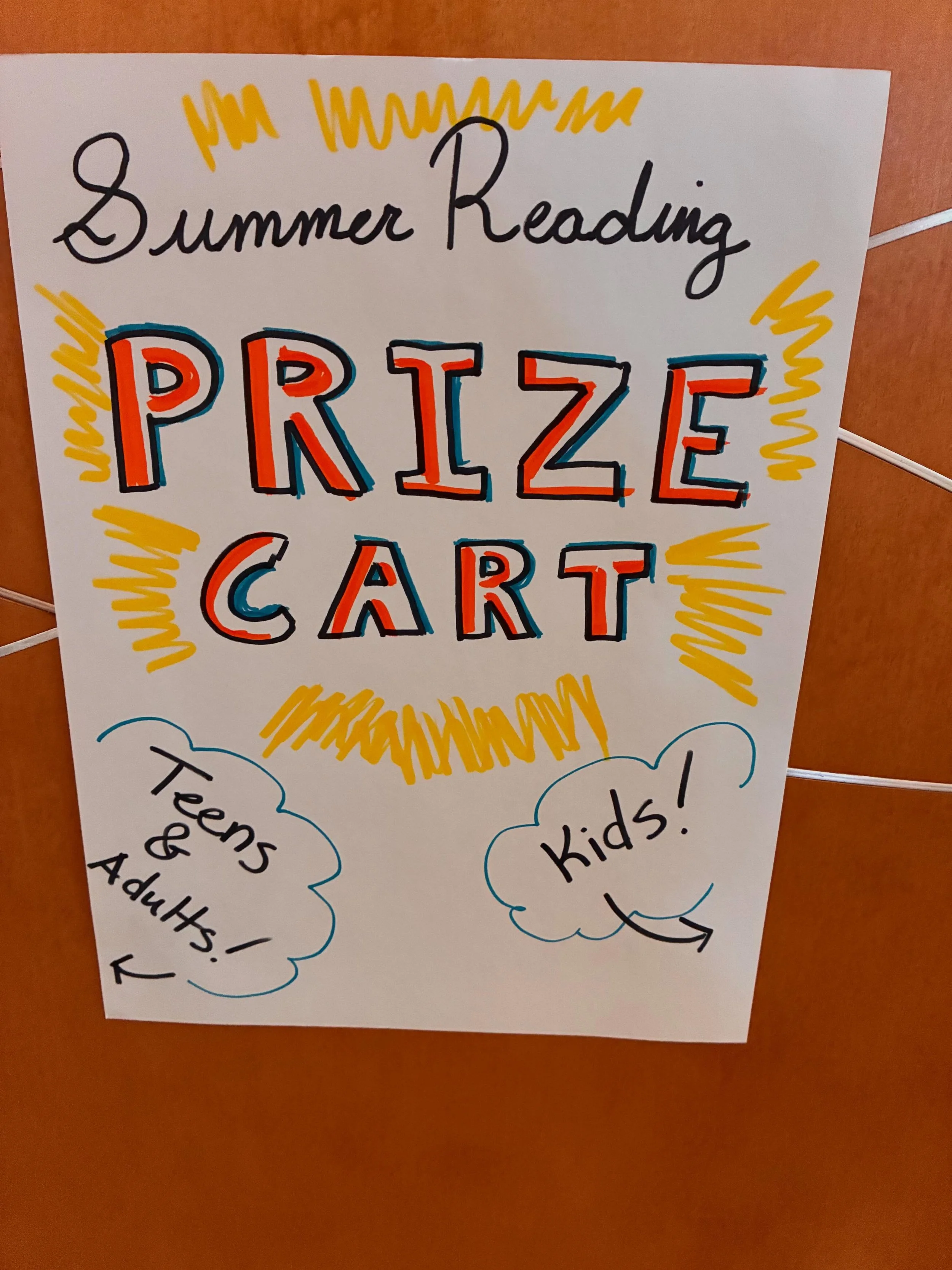 The prize books are out.

The Walnut Creek Library Foundation helped purchase summer reading prizes for adults, teens, and kids, and they&rsquo;re now on display at the Walnut Creek Library.

It&rsquo;s a simple idea, but a great one: read this summe