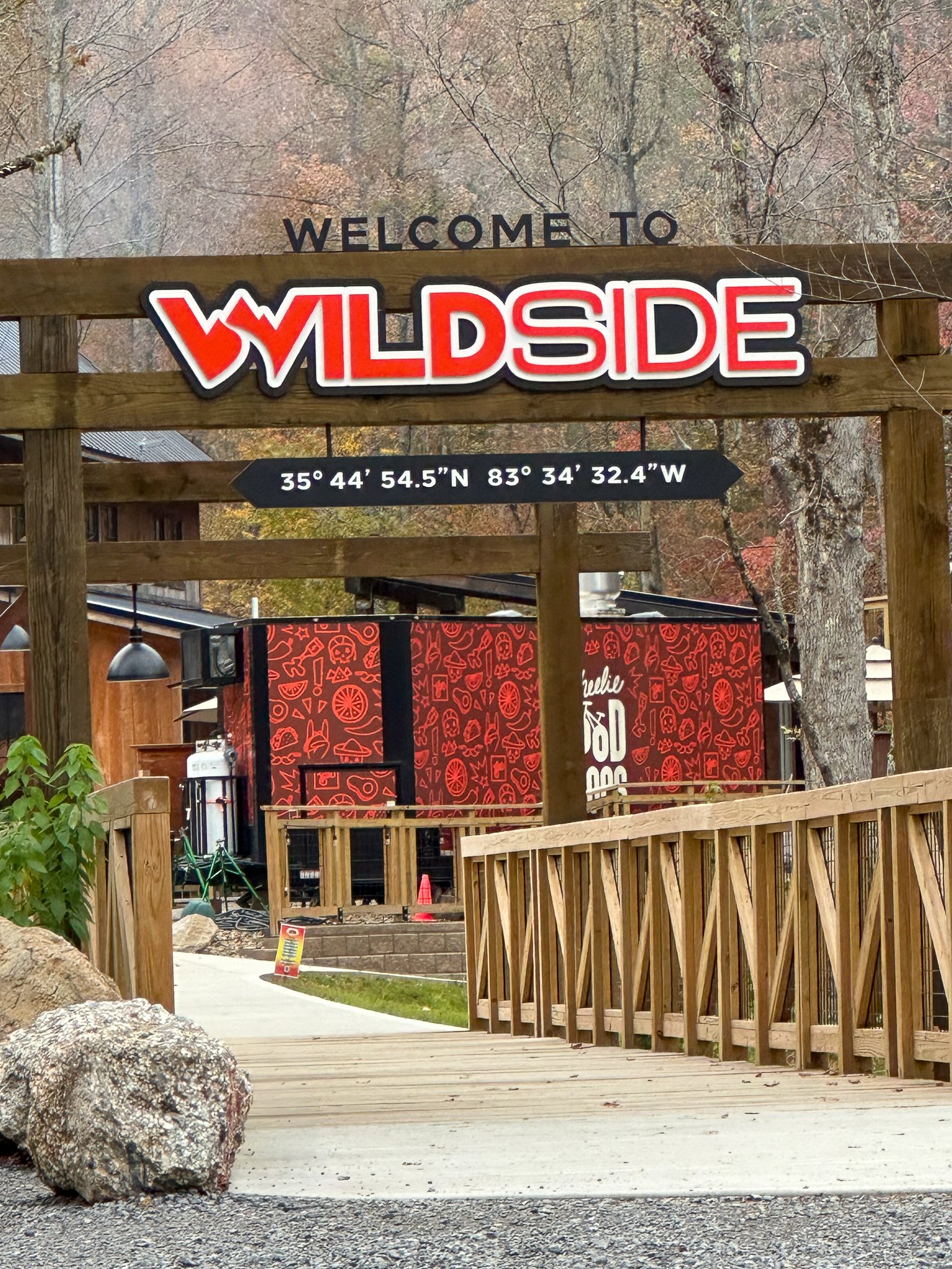[232]   Wildside  accurately describes us taking the mile-long  MegaZip  zipline  Pigeon Forge, TN