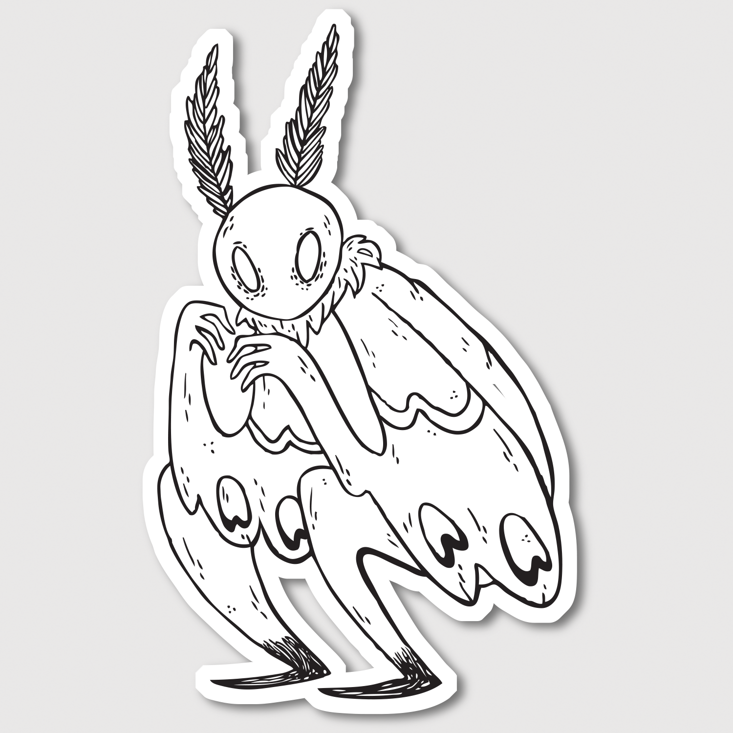 Mothman Sticker.png