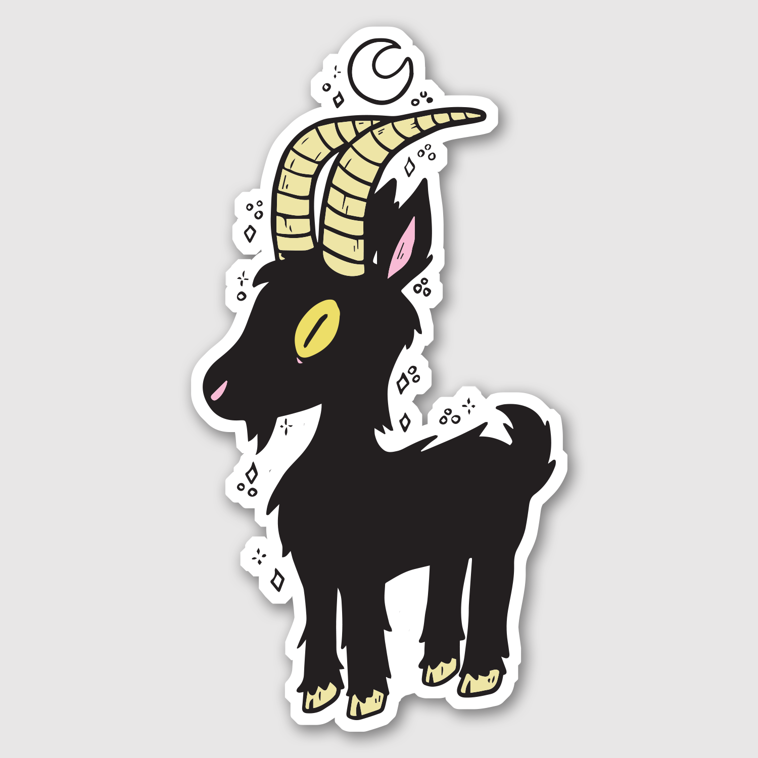 Snow Goat • Vinyl Sticker