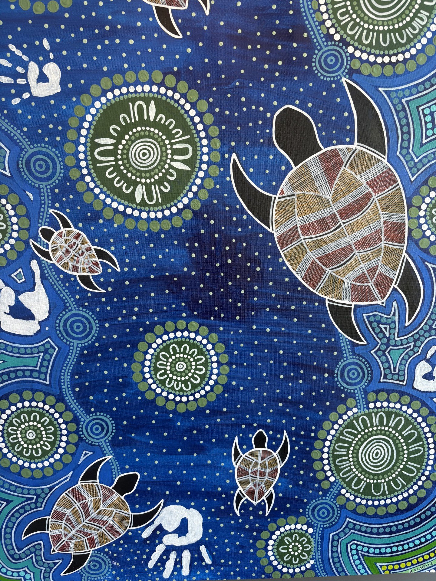 Connection Across Water Artwork