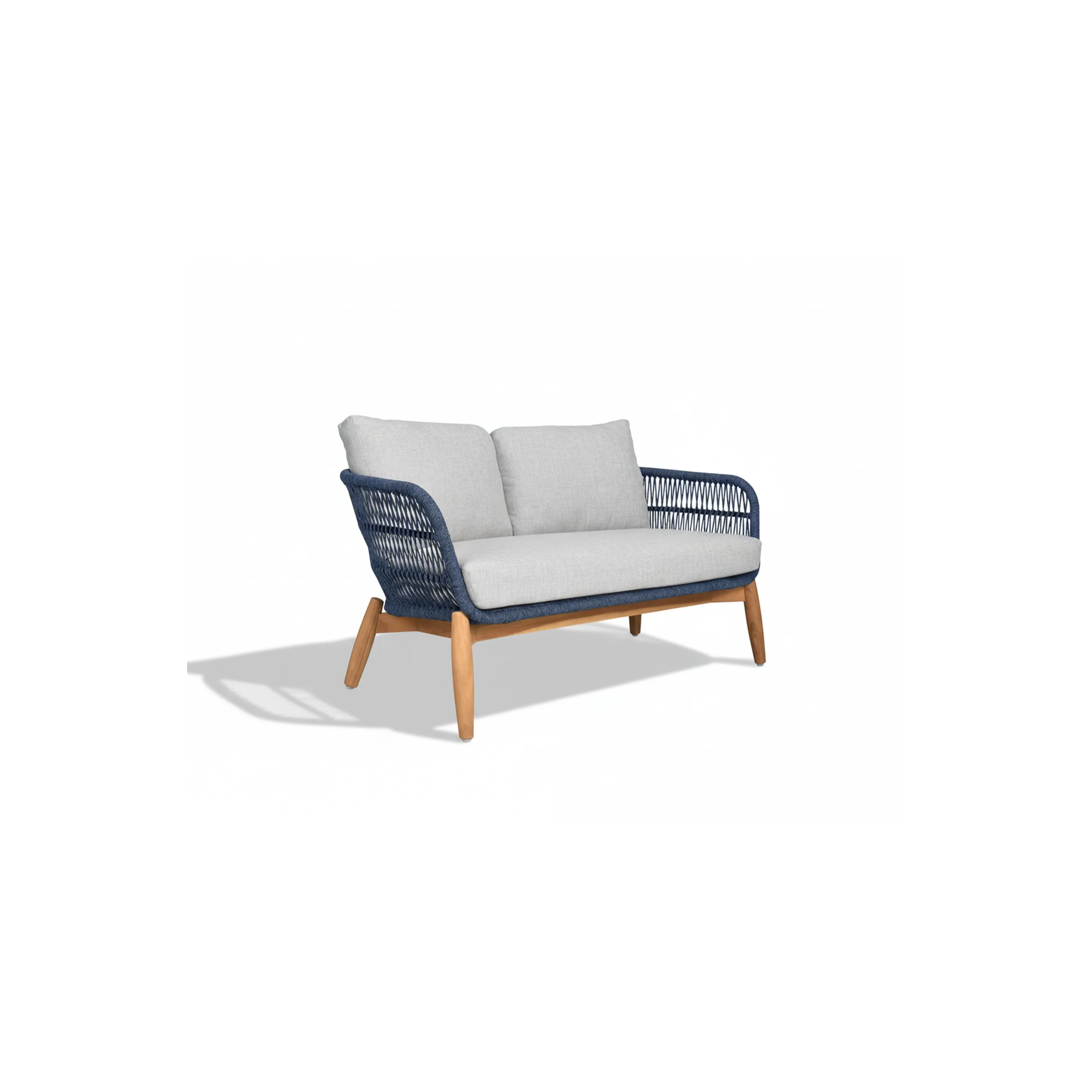 Berlin Wood Sofa — 2 Seater