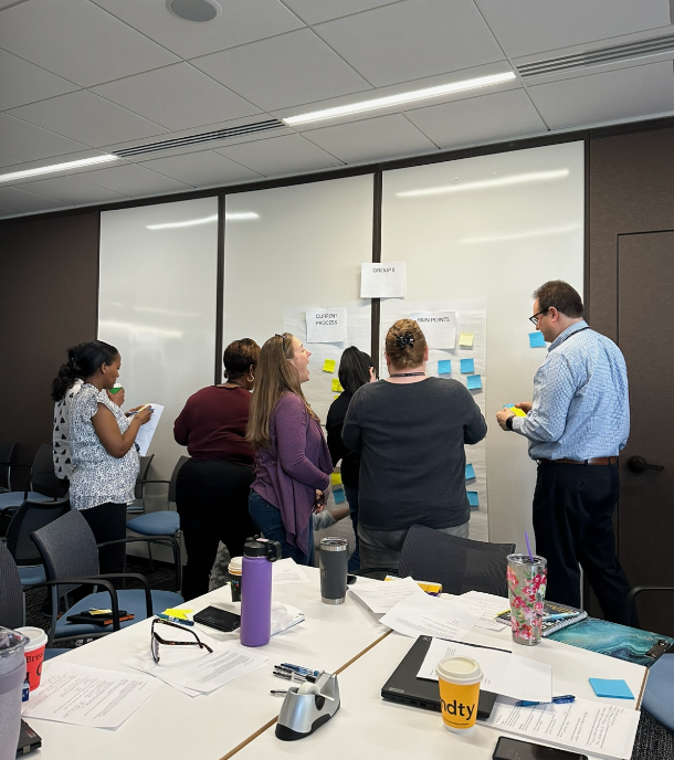 Leading 'What is UX class?' masterclass to 40+ Bloomberg colleagues