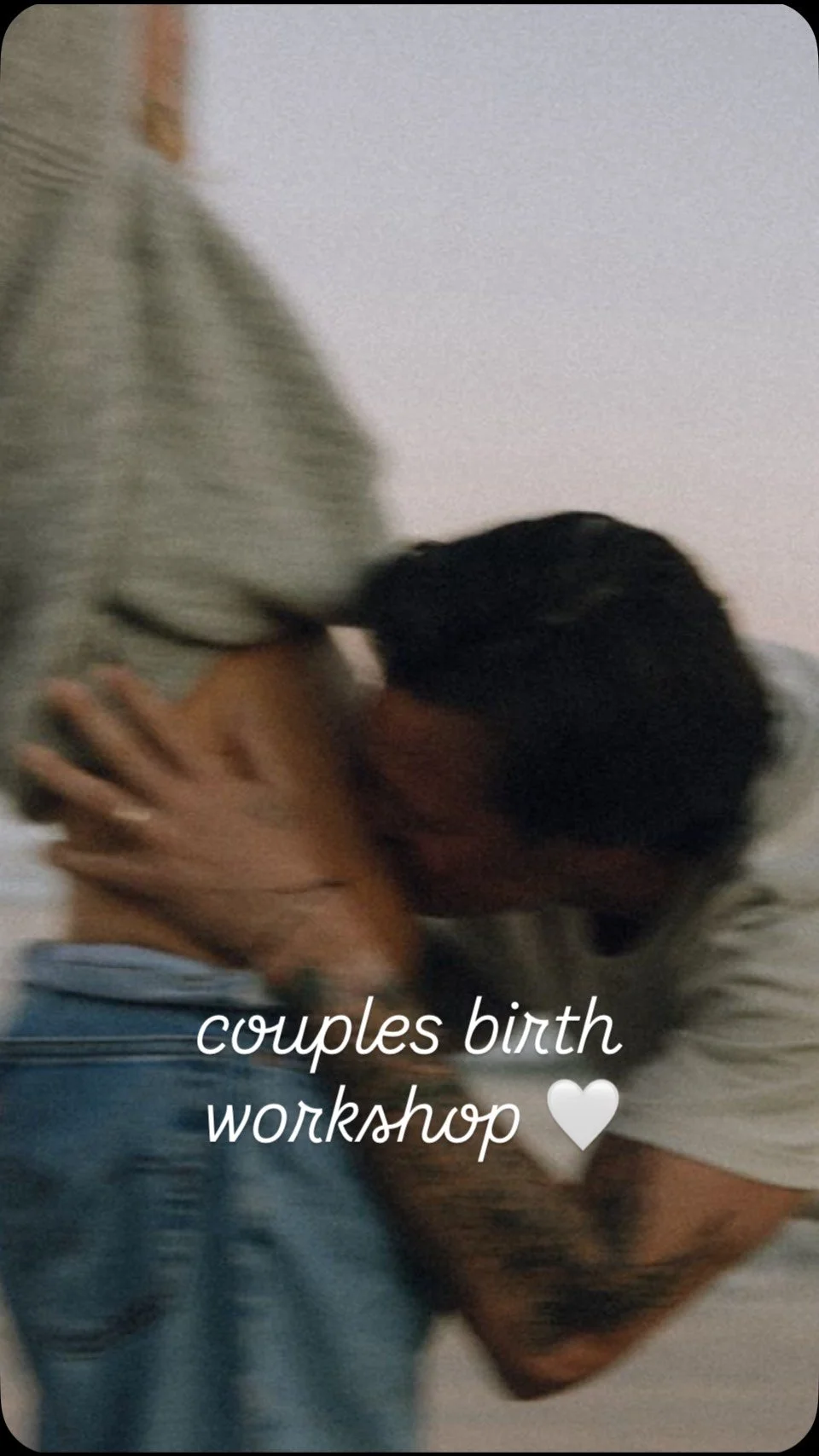 Birth Together: 4 week Couples Prenatal Birth Coach Class