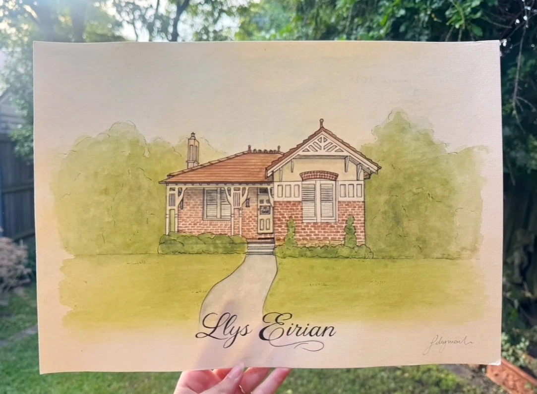 Haberfield Garden Home Painting for Sue 🏡

In celebration of my upcoming exhibition, I&rsquo;m reopening house portrait commissions for this year 🤍
I&rsquo;ll be keeping it really limited, just one per month

If you&rsquo;ve been thinking about one