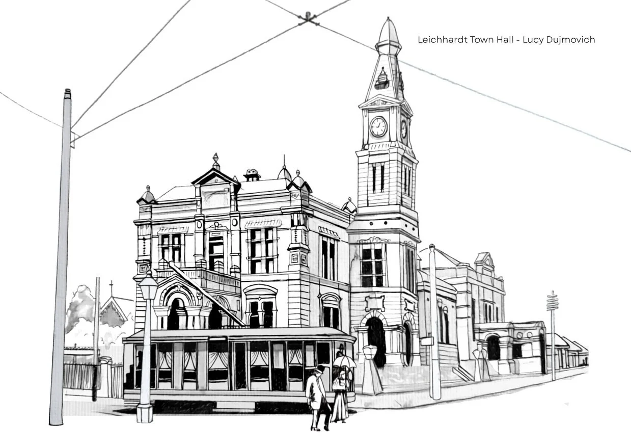 The digital versions of the series of historical inner west buildings I made for this exhibition

🏡 

#artist #innerwest #leichhardt #sydney #drawing