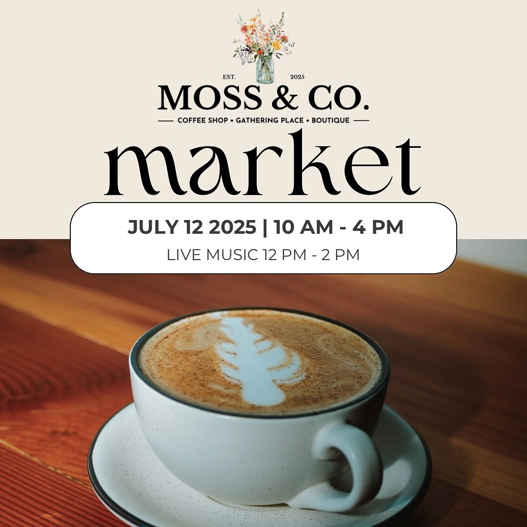 Saturday plans? Made. 🙌
Join us 10–4 for our Saturday Market with live music by @unashamed.music from 12–2.
Shop local favorites:
Faith-based apparel @rad_redemptionco
Permanent jewelry bar @watershedjourney
Soy candles @clydeandco_