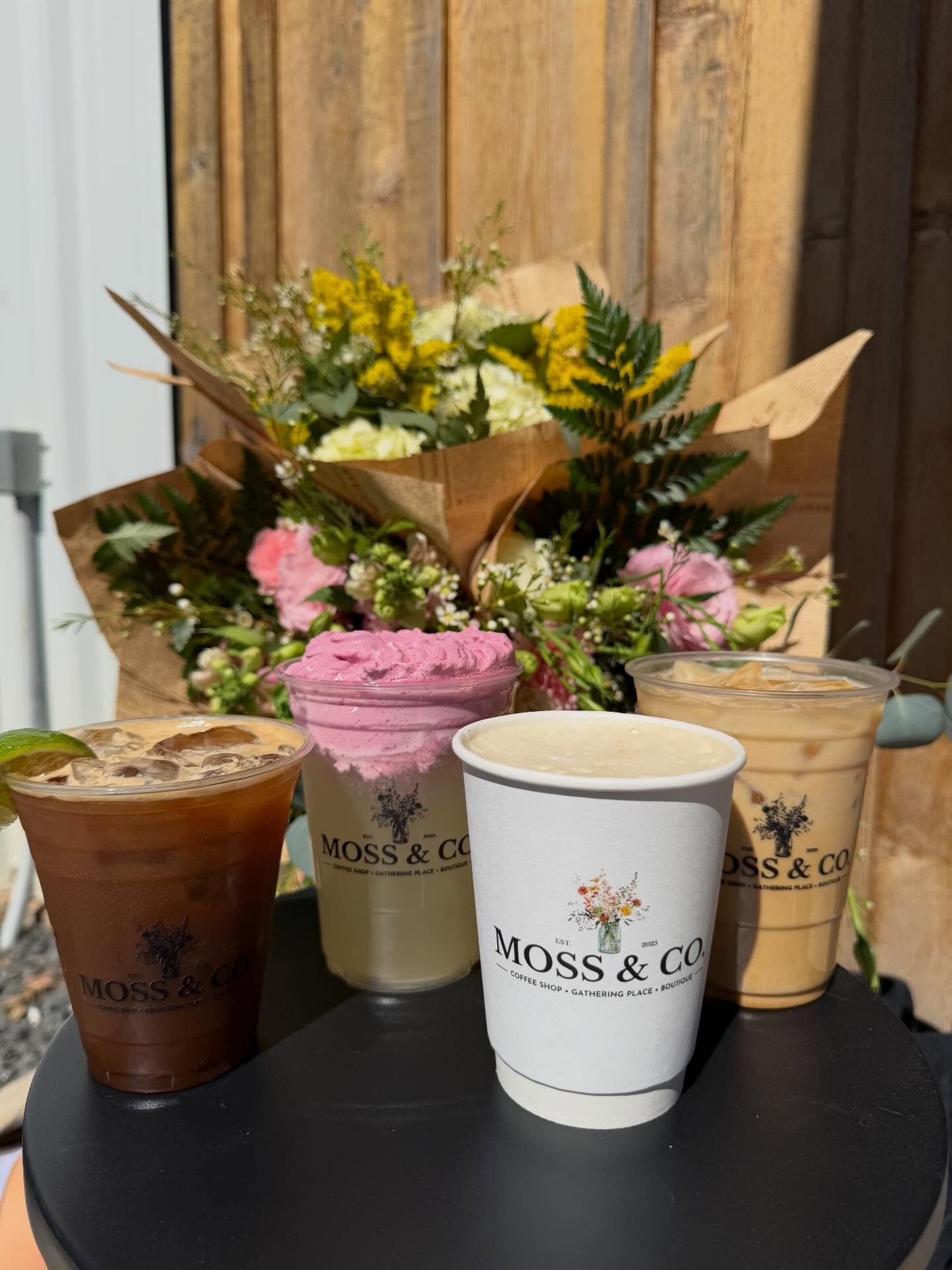 Spring has officially sprung at Moss &amp; Co. Market🌸☕️🍋&zwj;🟩

Our spring menu launches Monday, March 2nd and it&rsquo;s everything we love about this season in a cup.

From the creamy Coconut Elementary Latte to the citrusy sparkle of the Uru T