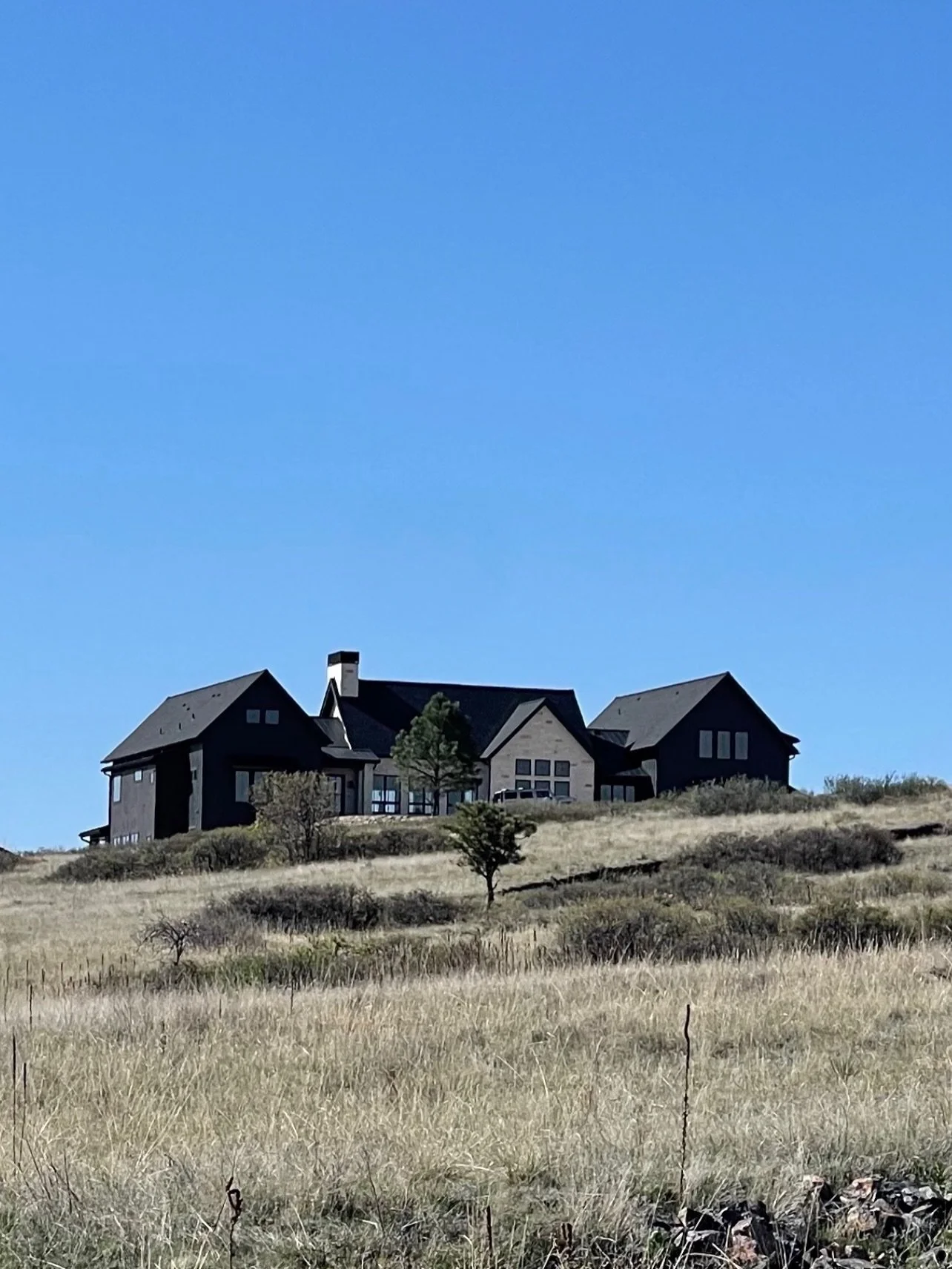 Not a cloud in the sky at lost Lake, the birds are singing, and we are crawling to the finish line. Actually, I mean, man are we finishing strong! This is a different vantage point of the house and not one I&rsquo;ve posted before because the drive c