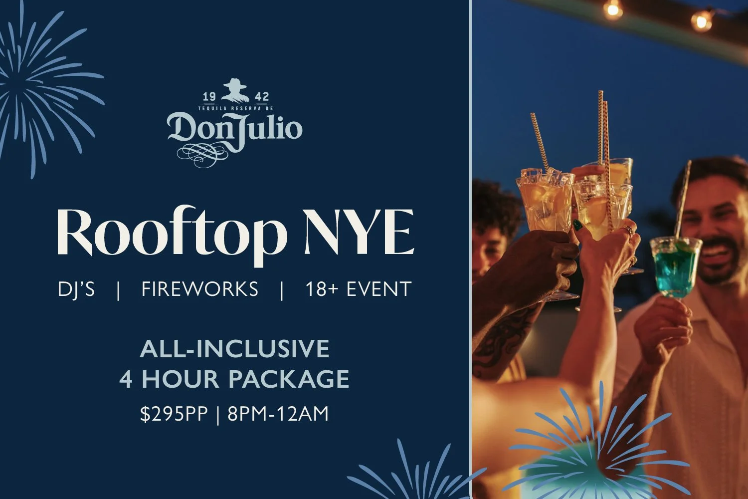 Don Julio New Years Eve @ The Rooftop