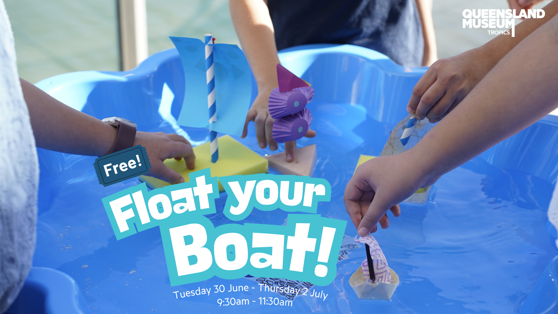 Float Your Boat – School Holiday Pop-Up at Flinders Street Wharves