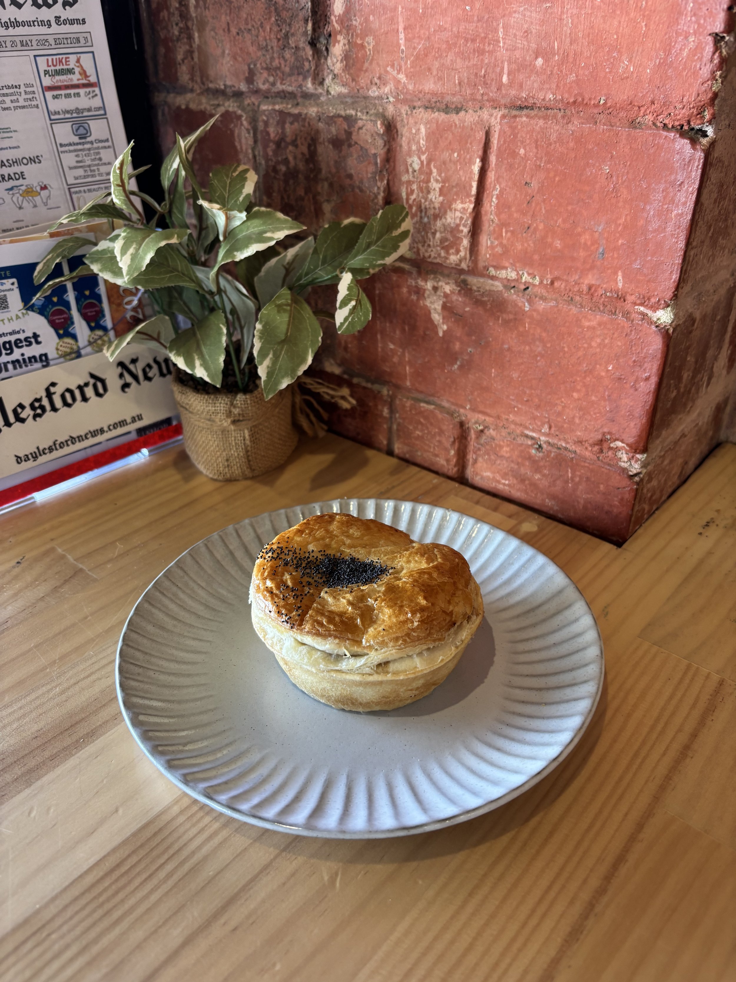Mushroom pie