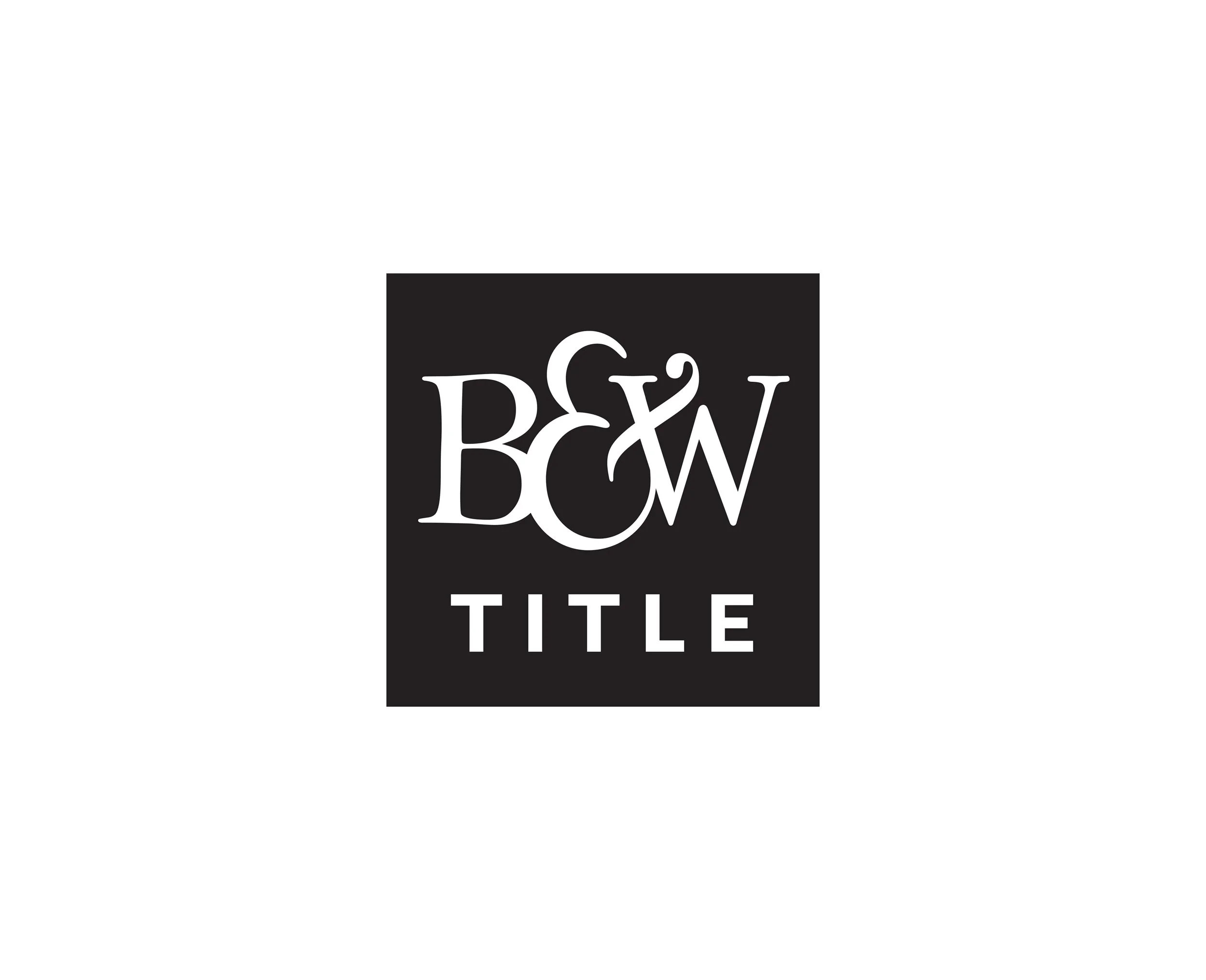 Baird & Warner Title logo refresh