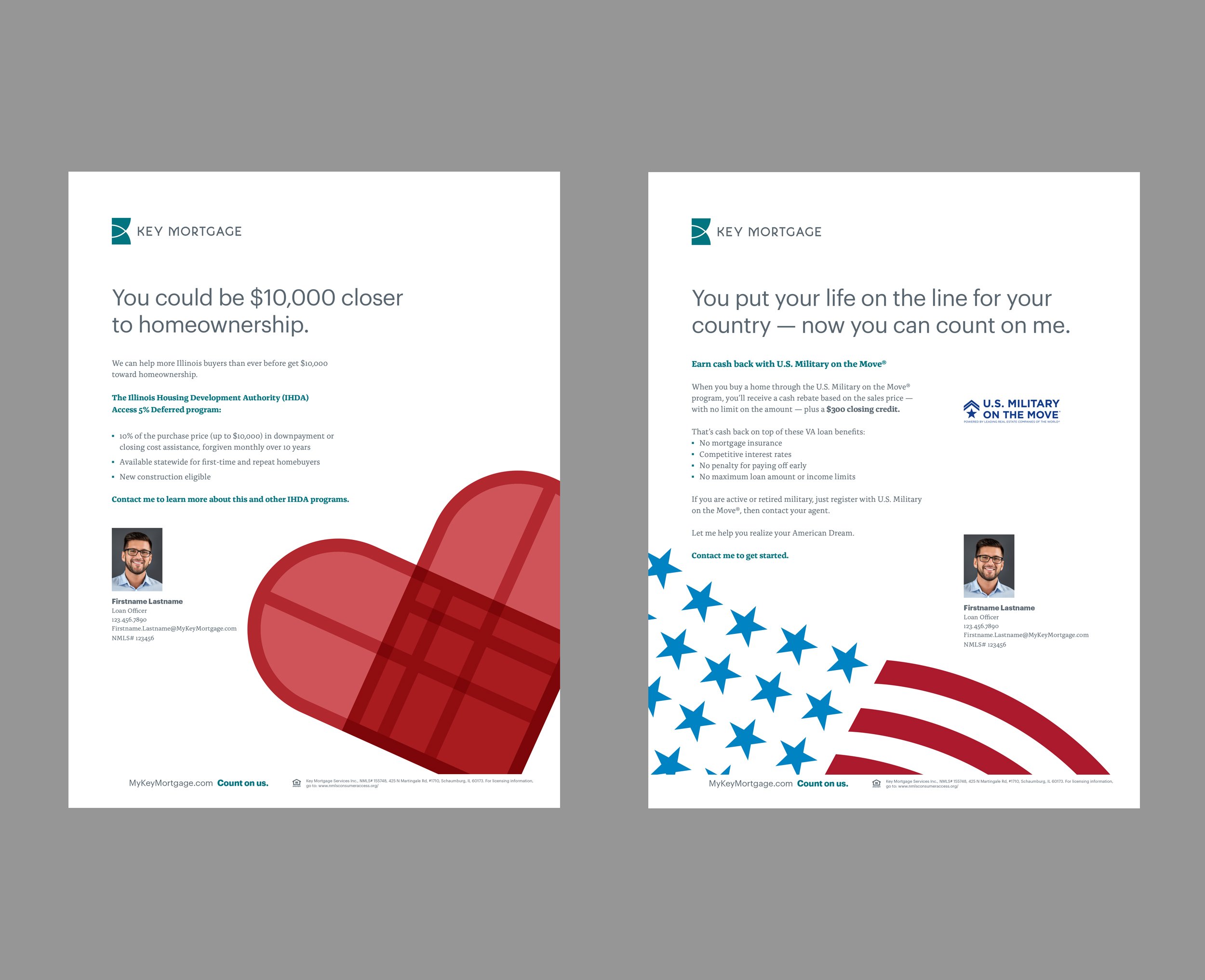 Flyers for loan officers
