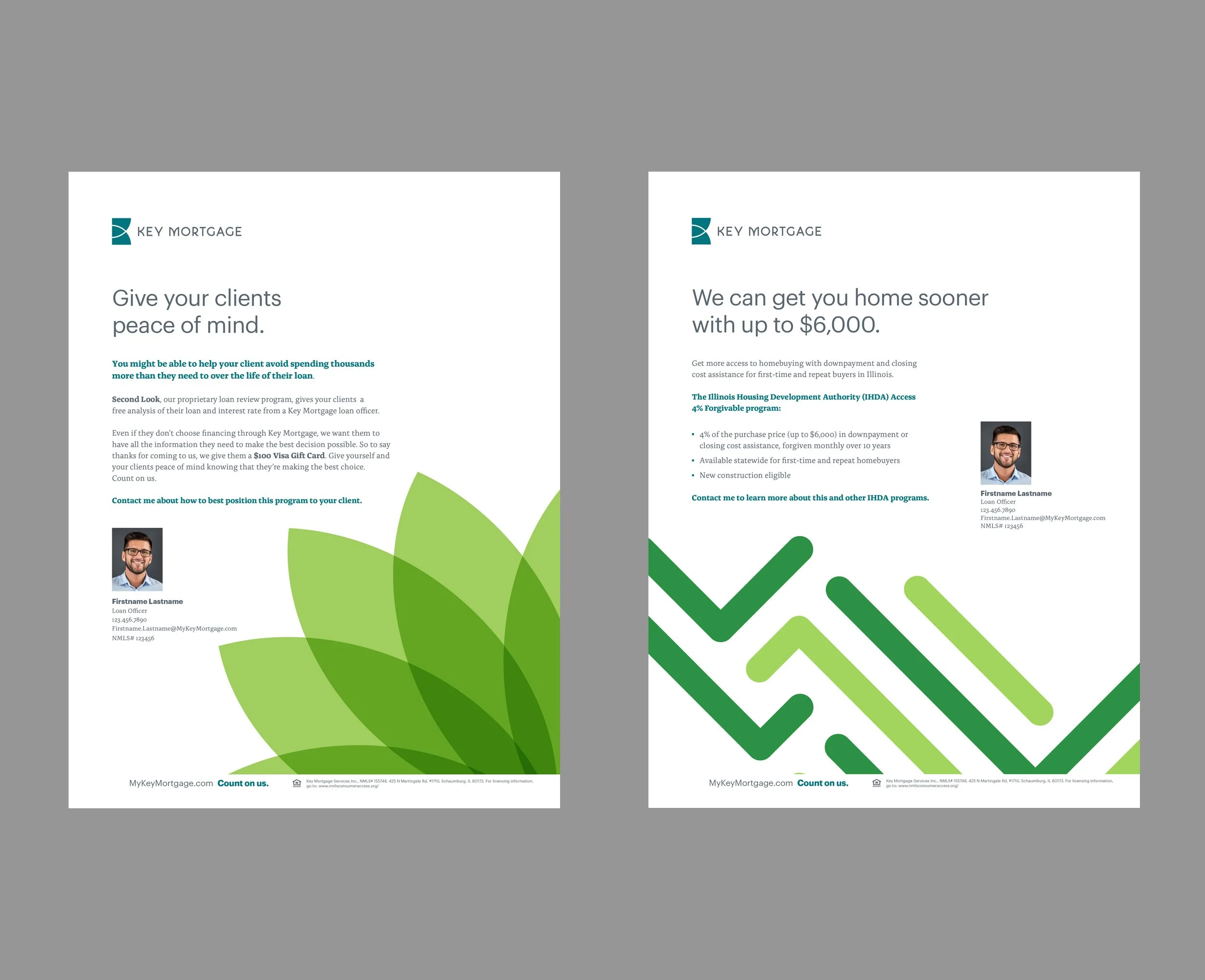 Flyers for loan officers