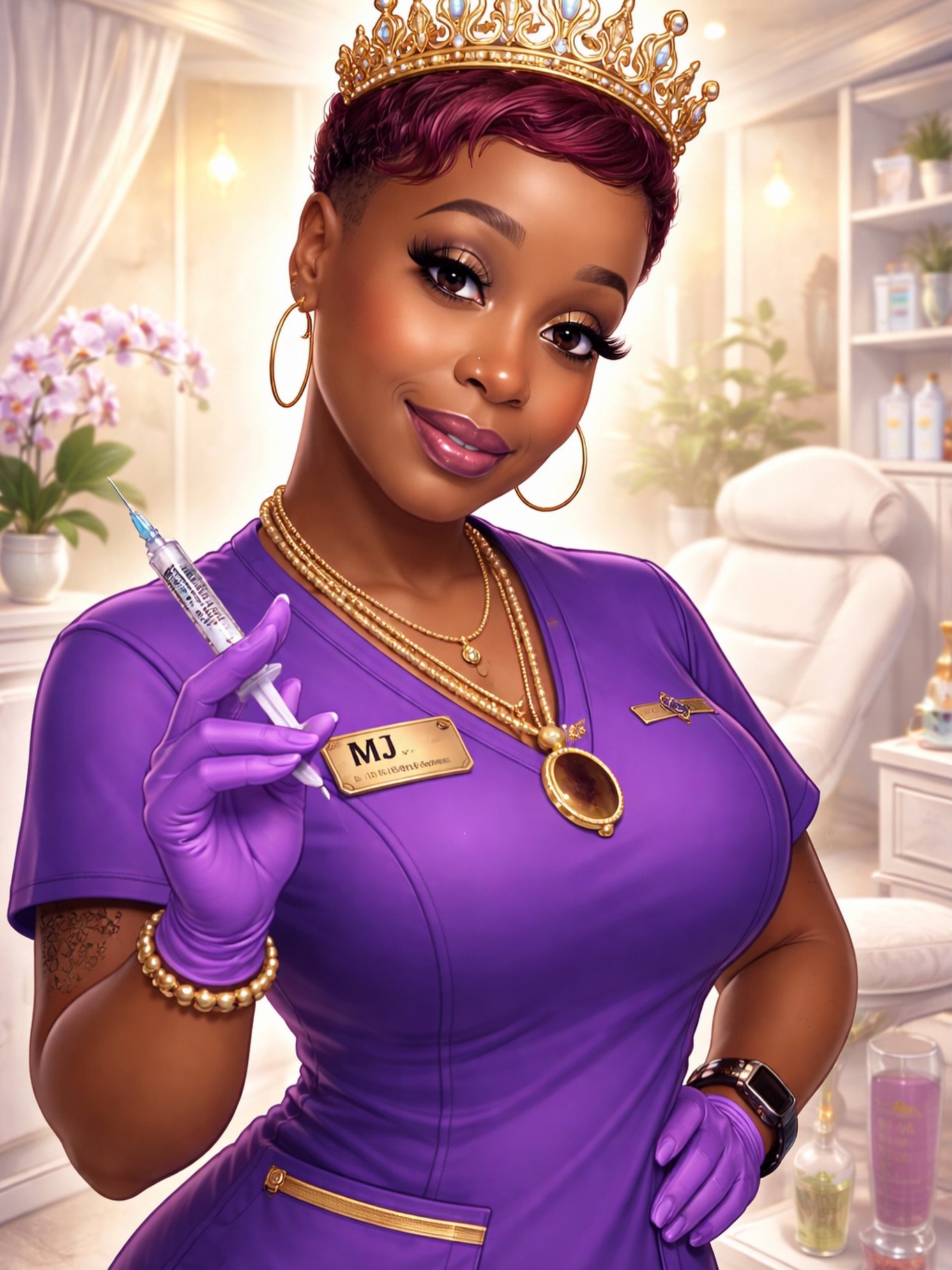 Meet MJ, AI&rsquo;s caricature/perspective of me and my business! Too cute 🥰