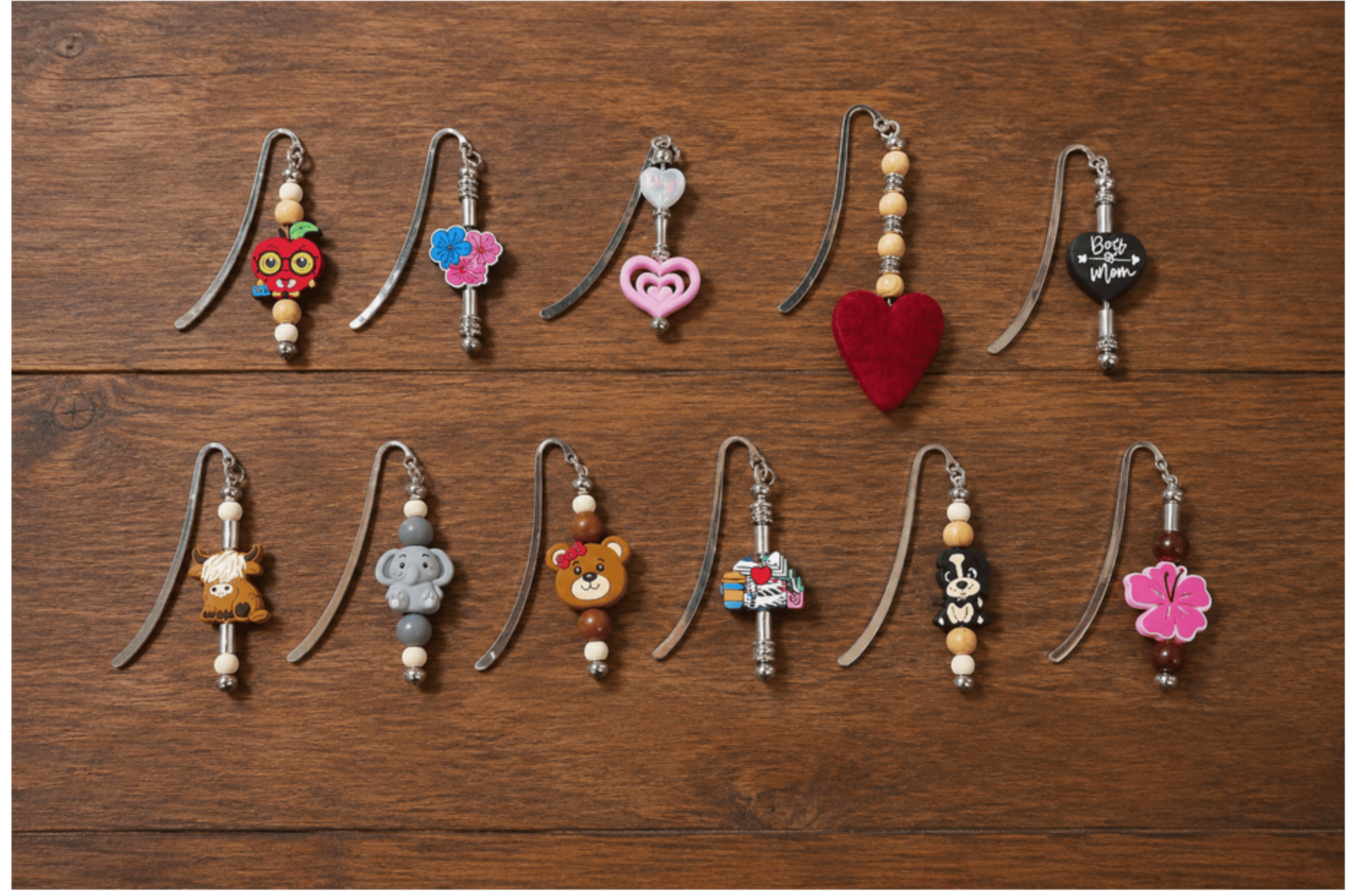 BEADED BOOKMARK
