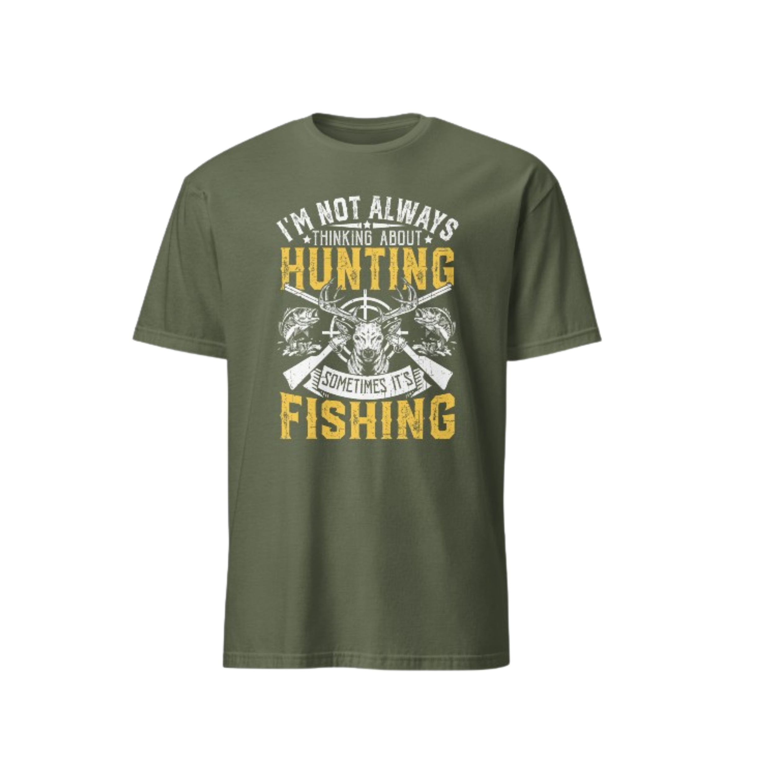 NOT ALWAYS HUNTING_GREEN_TSHIRT.png