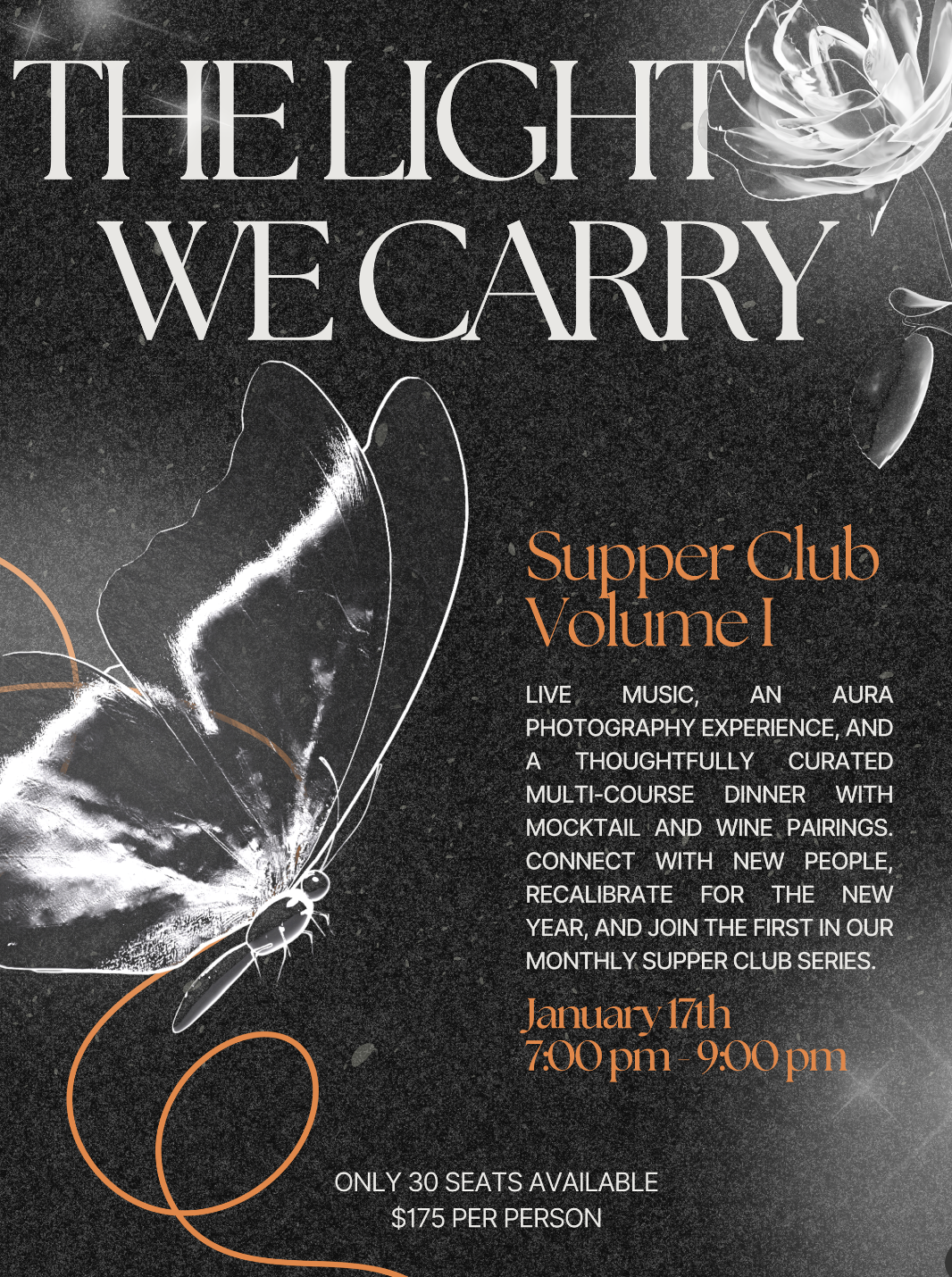 The Light We Carry Supper Club