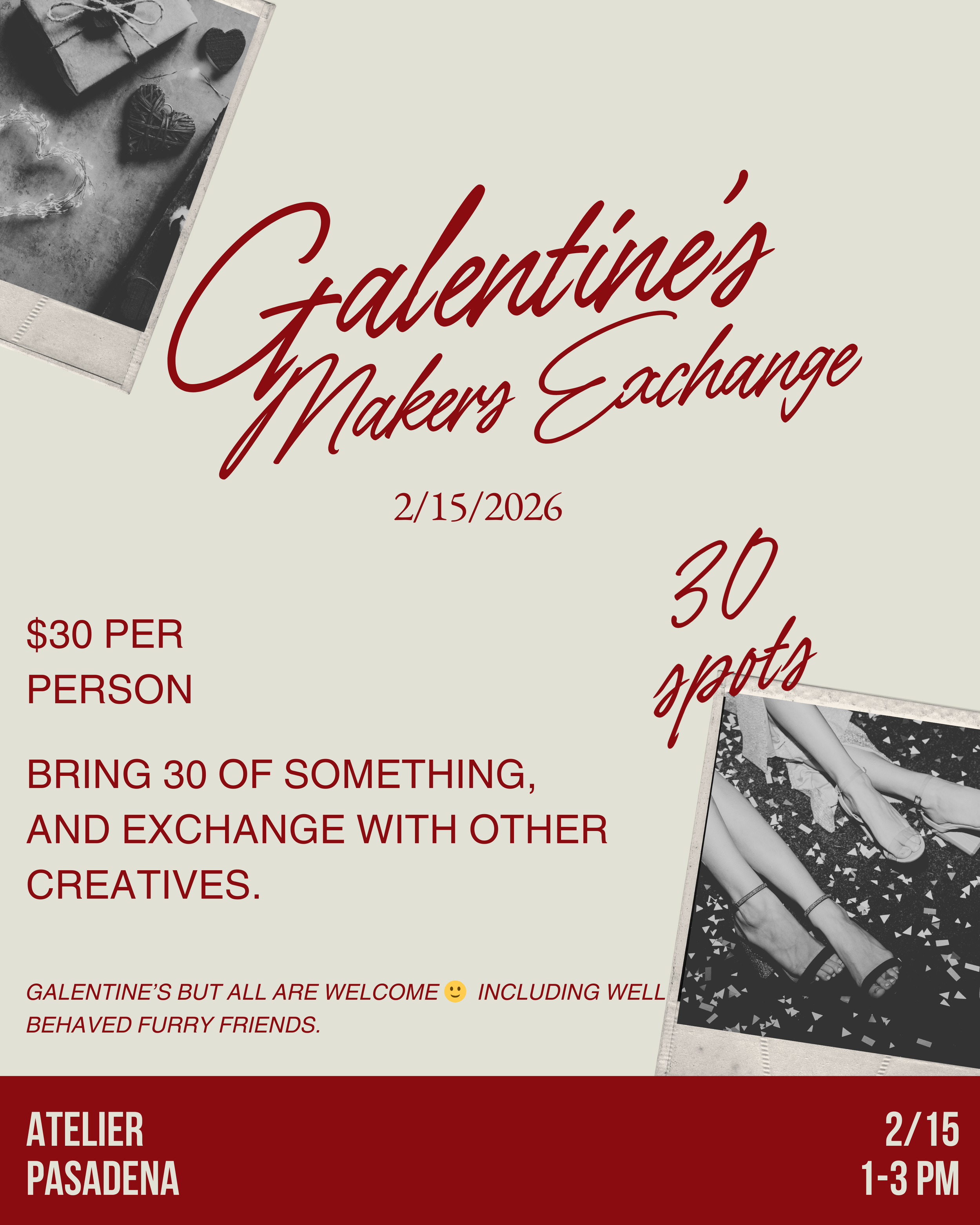 Galentine's Makers Exchange