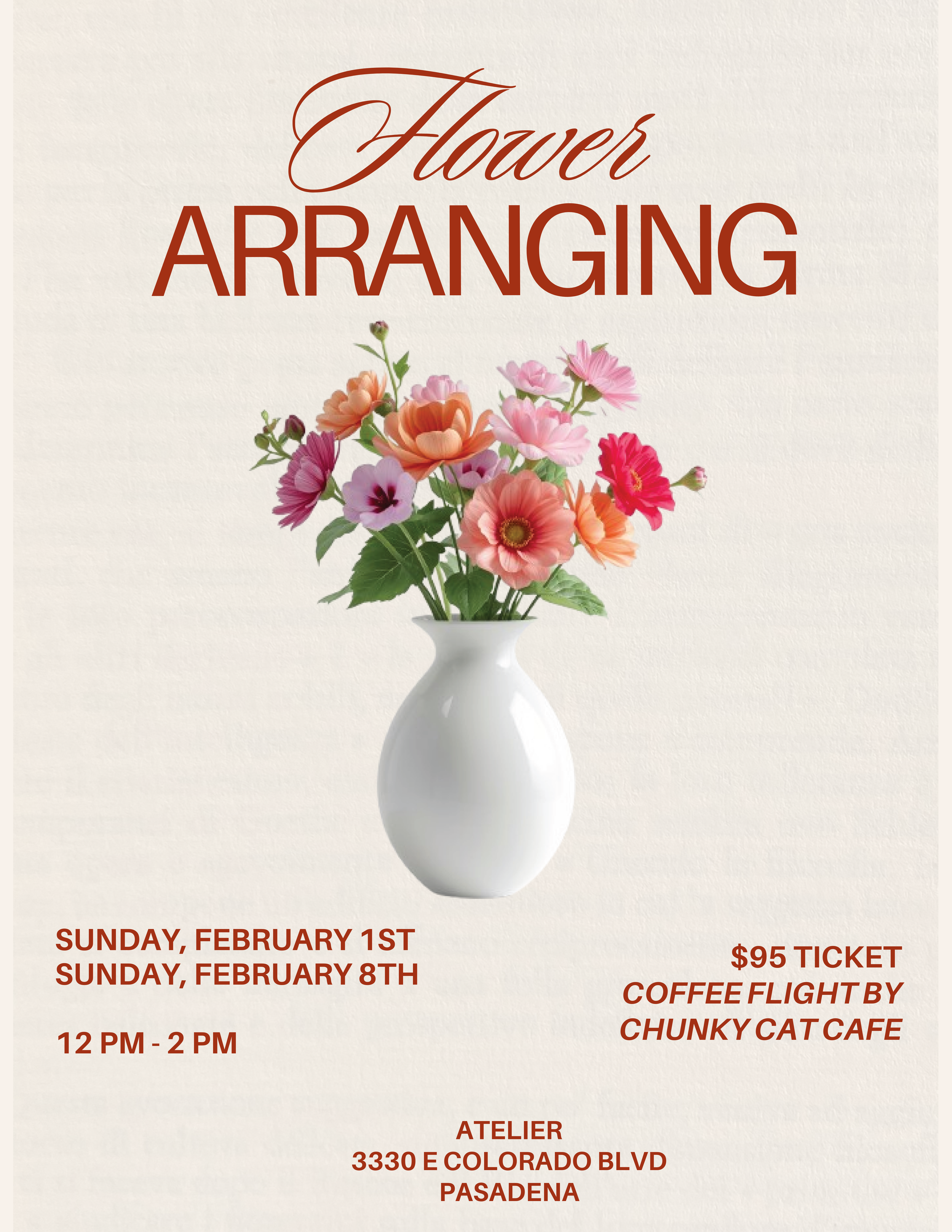 Flower Arranging Workshops