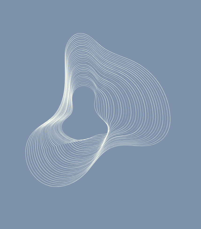 Abstract calming graphic representing therapy sessions and emotional wellbeing in a psychology practice