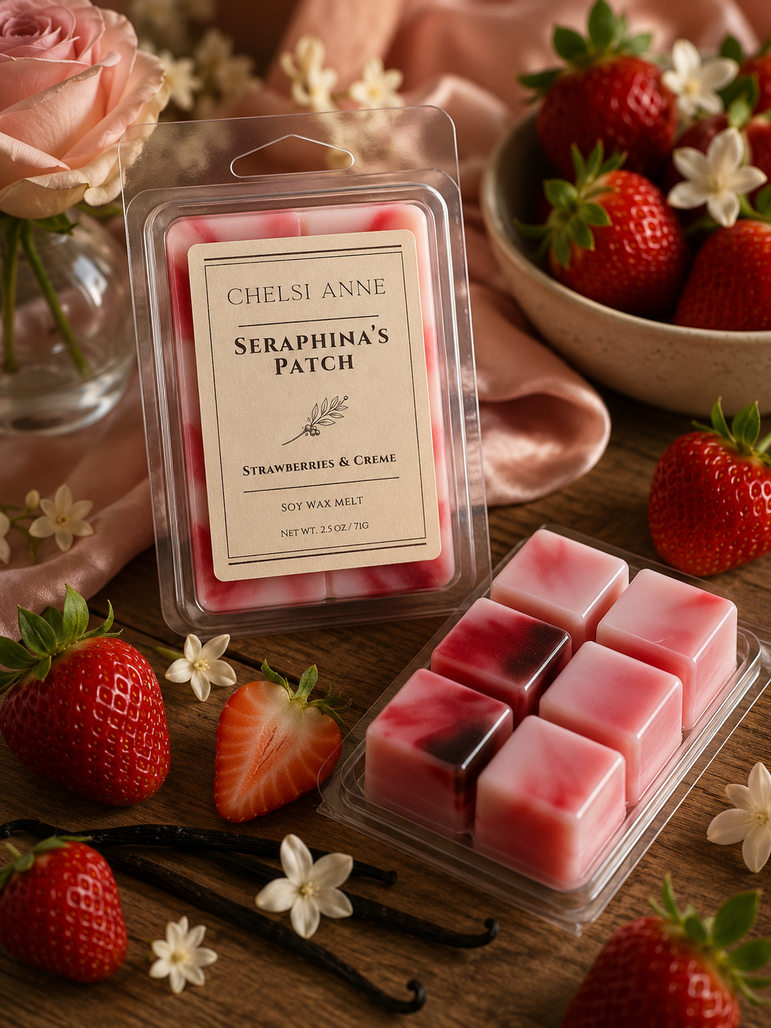 Seraphina's Patch — Strawberry & Crème