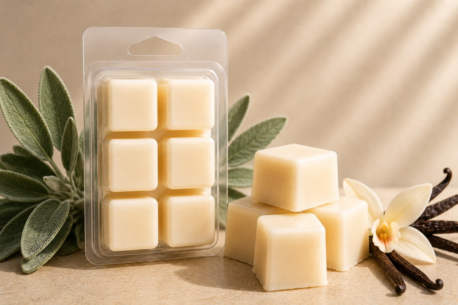 Angel Kisses - Sage & Warm Vanilla Wax Melt