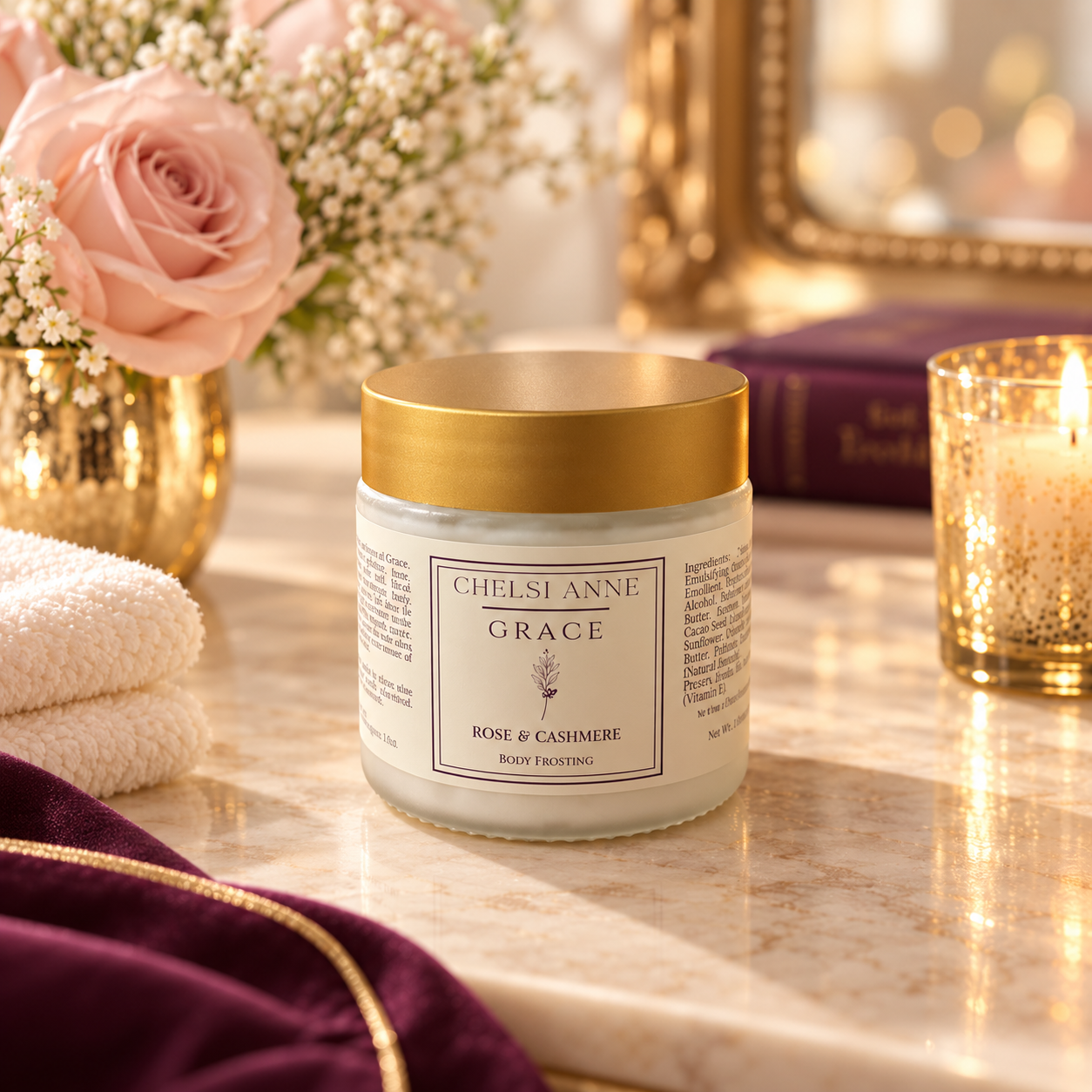 Grace - Rose & Cashmere Body Frosting