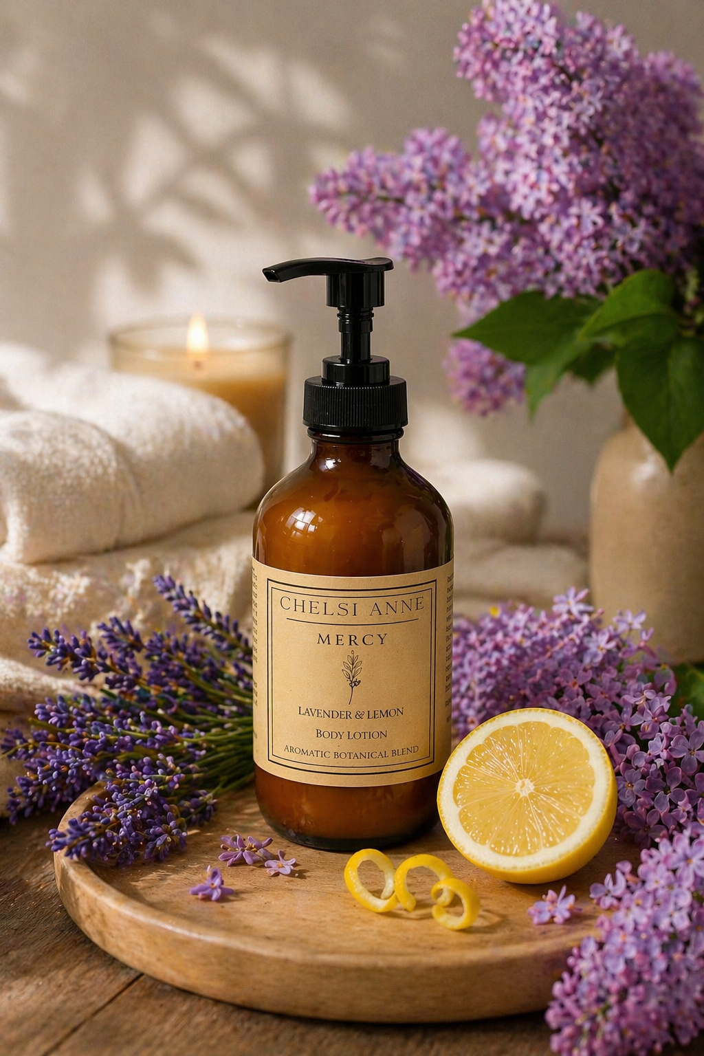 Mercy Body Lotion - Lavender, Lilac  & Lemon