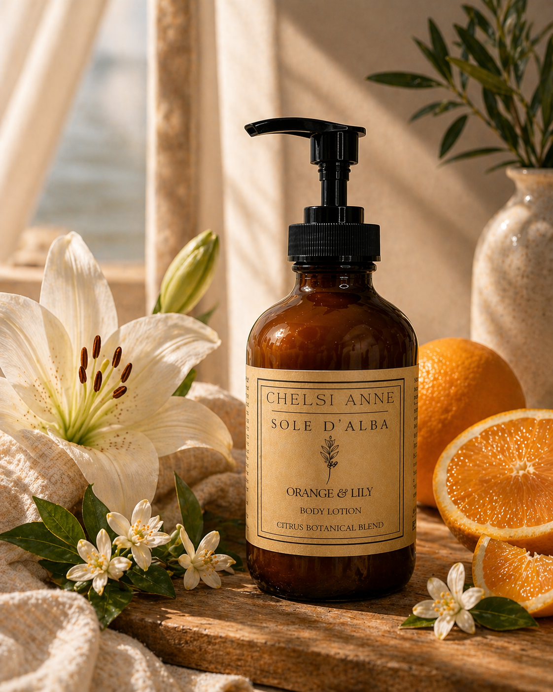 Sole D'Alba - Body Lotion - Orange & Lily