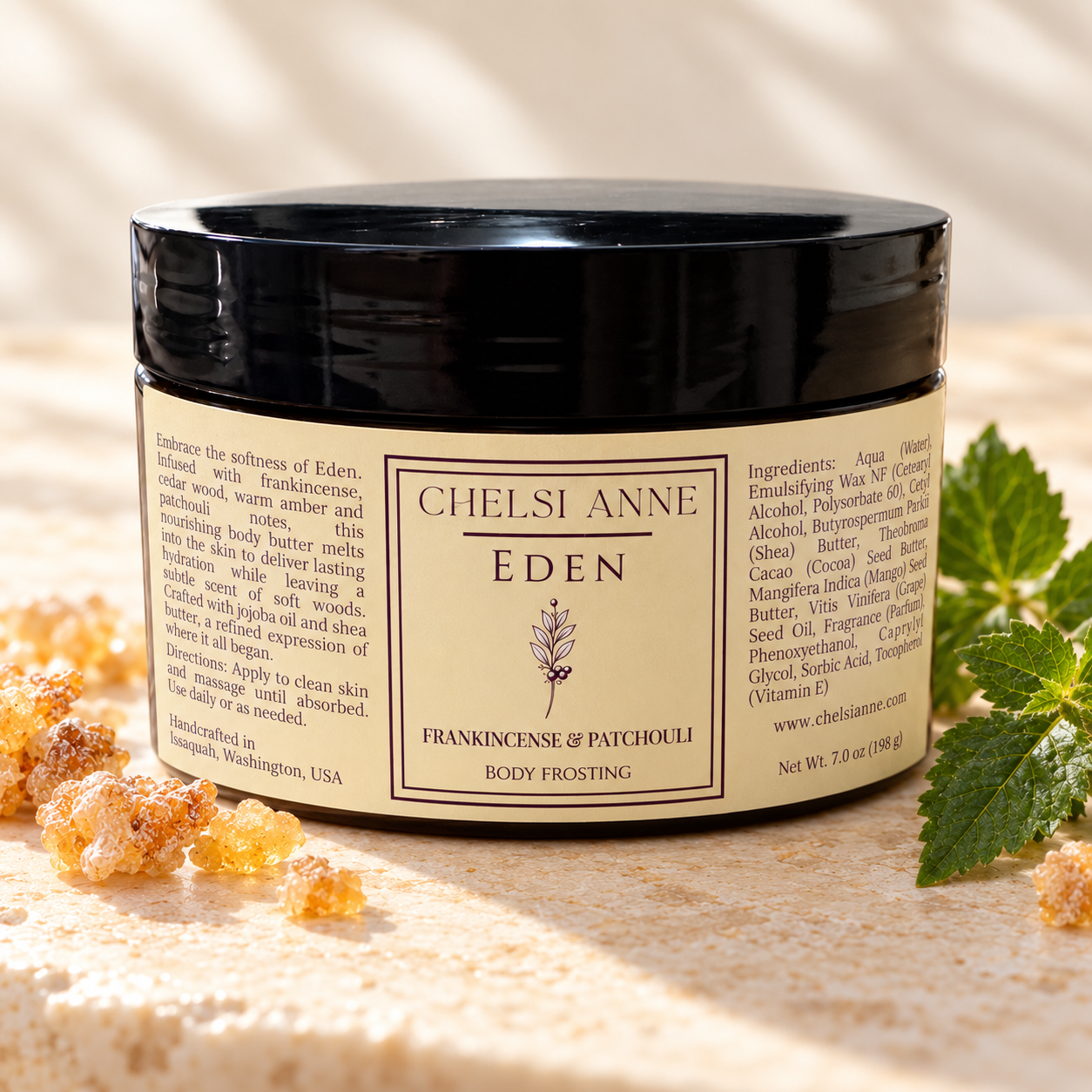 Eden - Frankincense & Patchouli Body Frosting