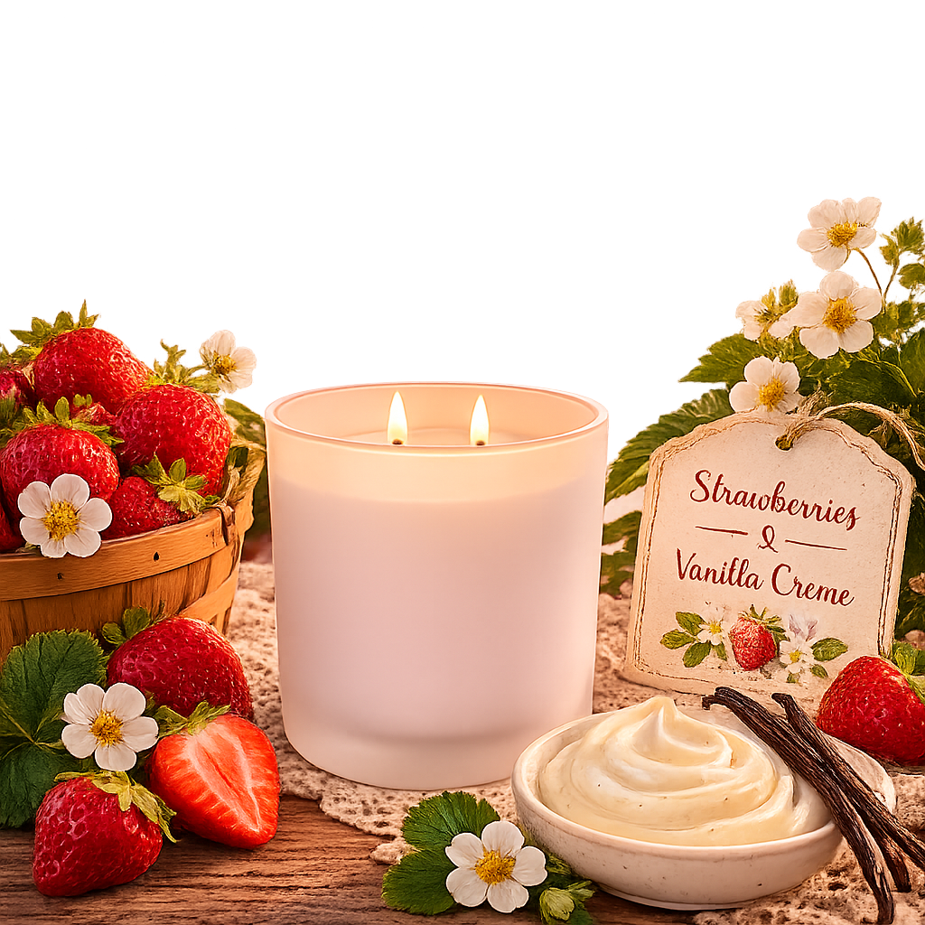 Seraphina's Patch - Coconut Soy Wax, Double Cotton Wick Candle