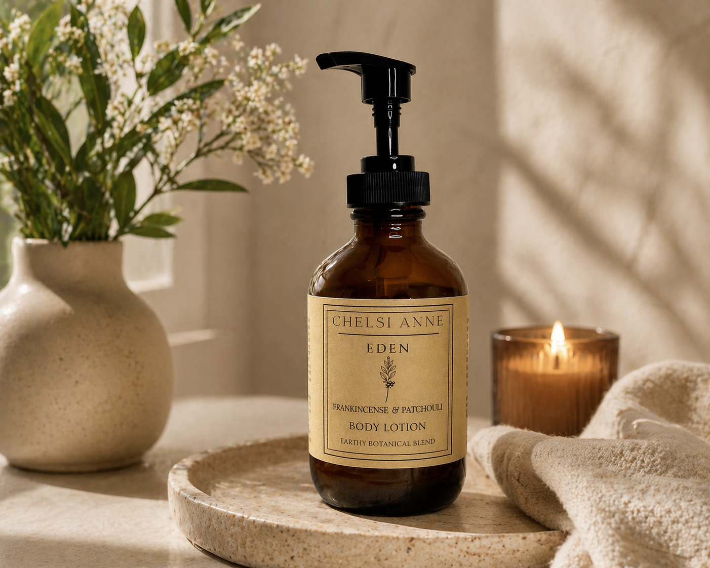 Eden Body Lotion - Frankincense, Cedarwood & Patchouli