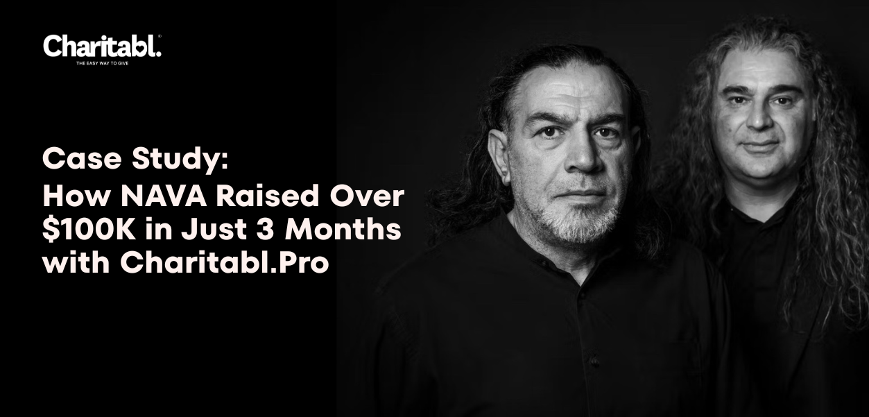 CASE STUDY: How NAVA Raised Over $100K in Just 3 Months with Charitabl.Pro