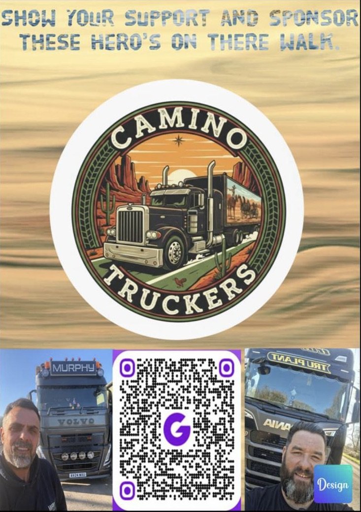 The Camino Truckers - Fundraising for Evergreen