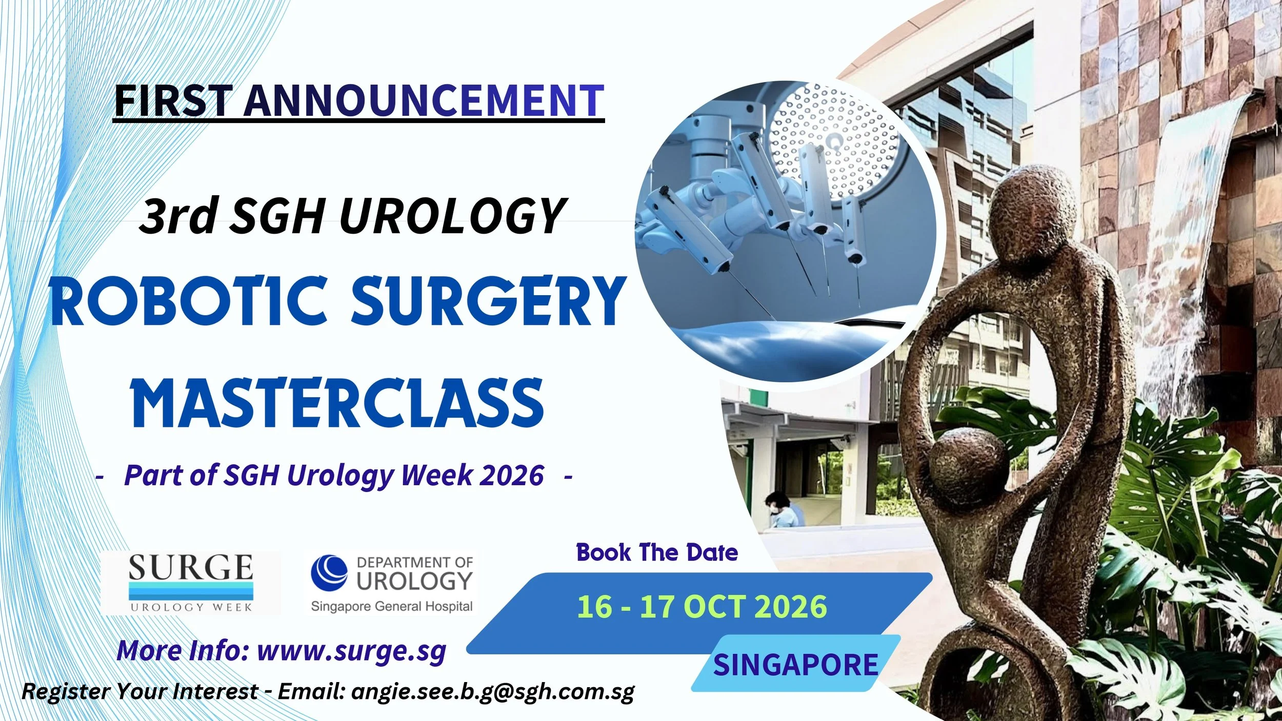 3rd SGH Urology Robotic Surgery Masterclass