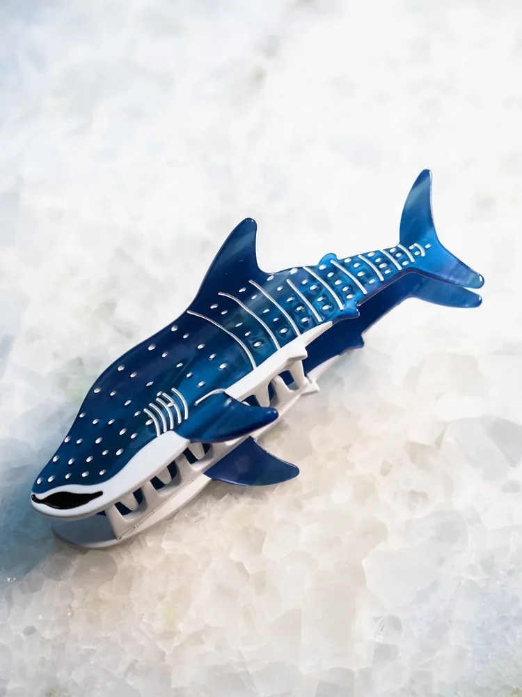 Whale Shark Hair Clips