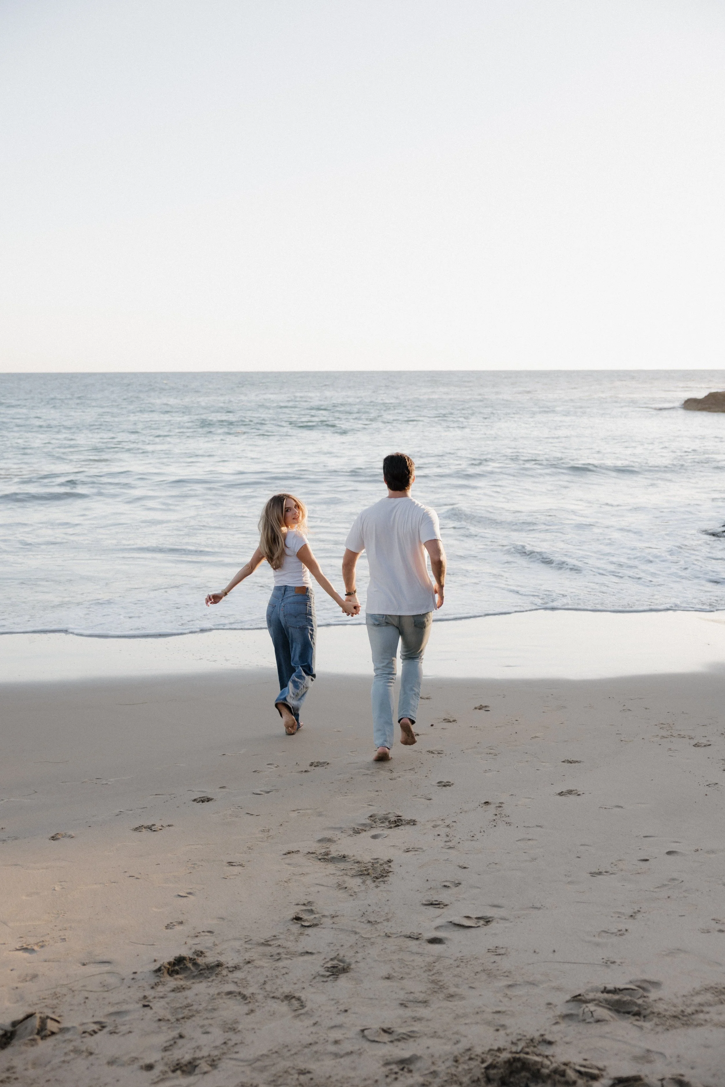 crystal cove engagement photos
