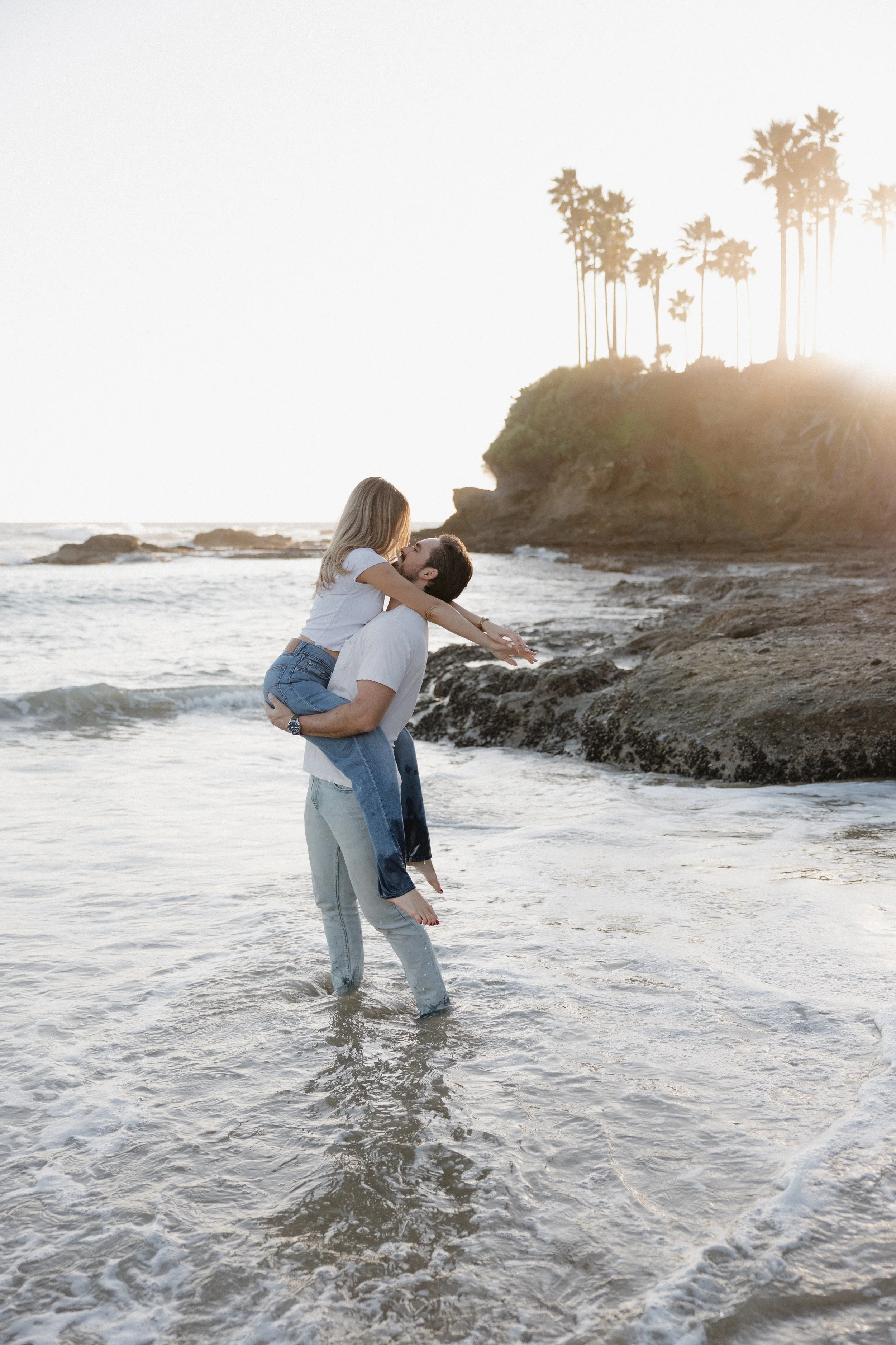 shaws cove engagement session